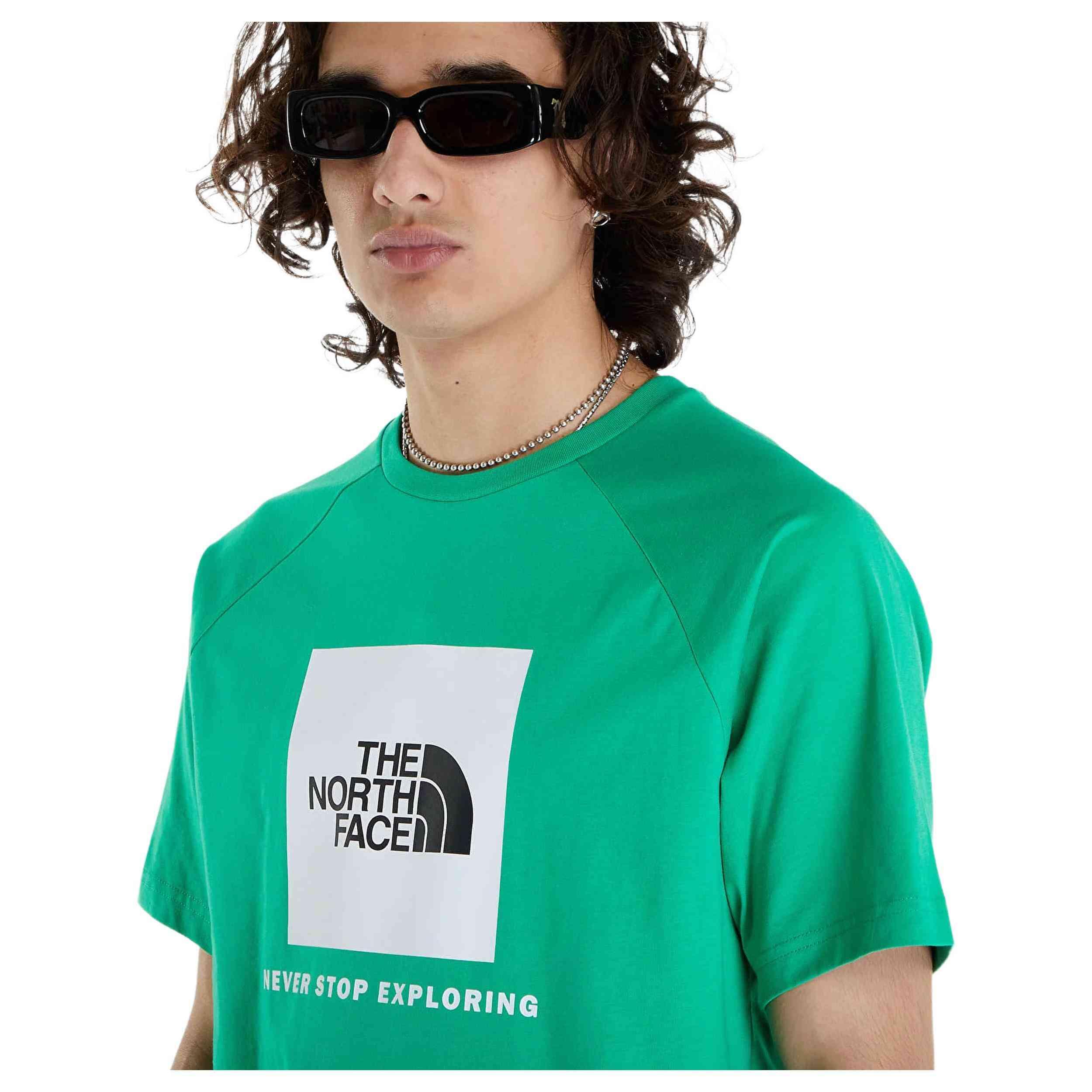 Maglia a maniche corte The north face modello NF0A87NJPO81 per uomini 2/4