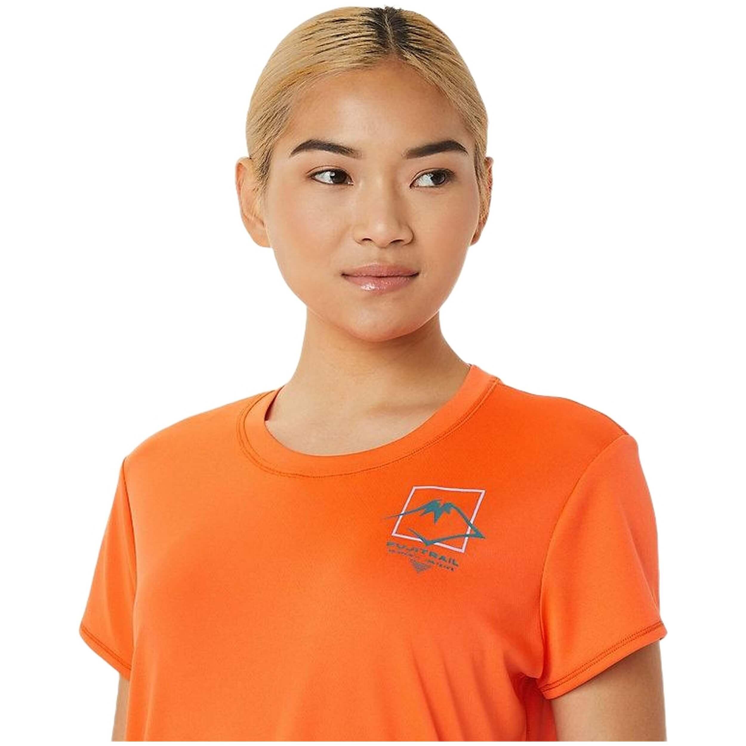 Maglia a maniche corte Asics modello 2012C395-800 per donne 4/5