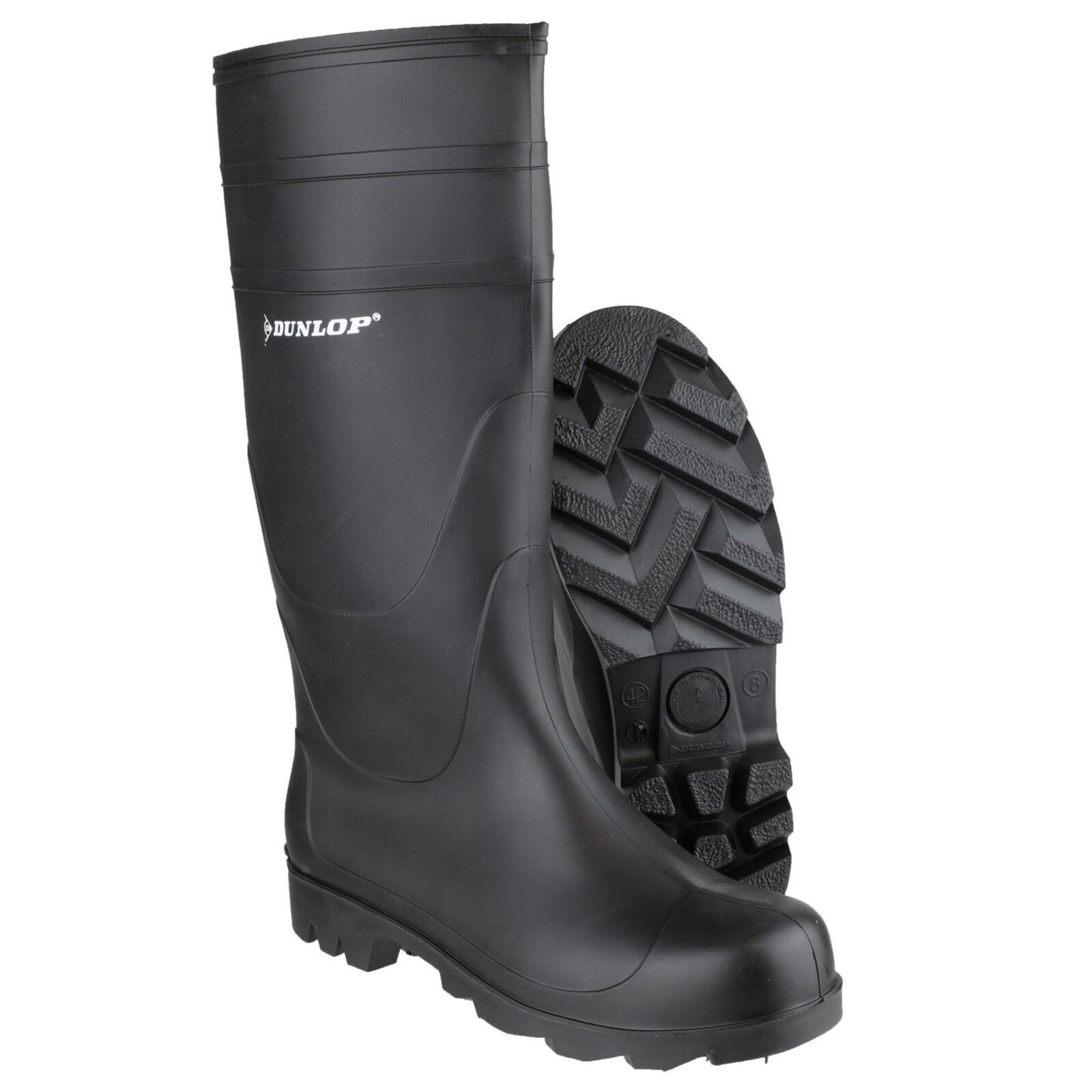 Universal Plain Rubber Wellingtons BLACK 4/5