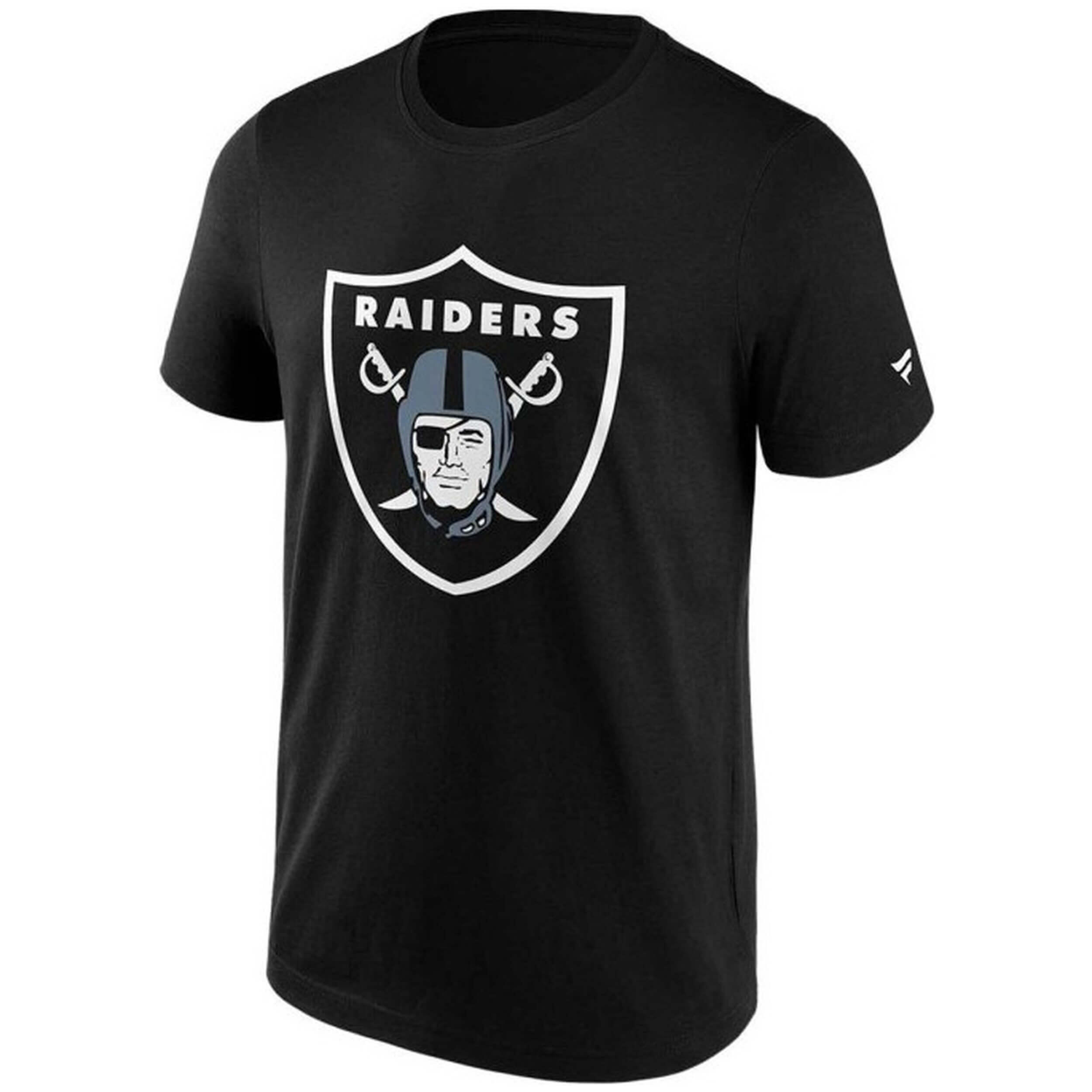 Camiseta de manga corta Fanatics Las Vegas Raider para hombre 1/2