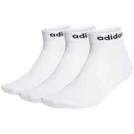 Chaussettes de Sport Adidas C LIN ANKLE 3P HT3451 Blanc