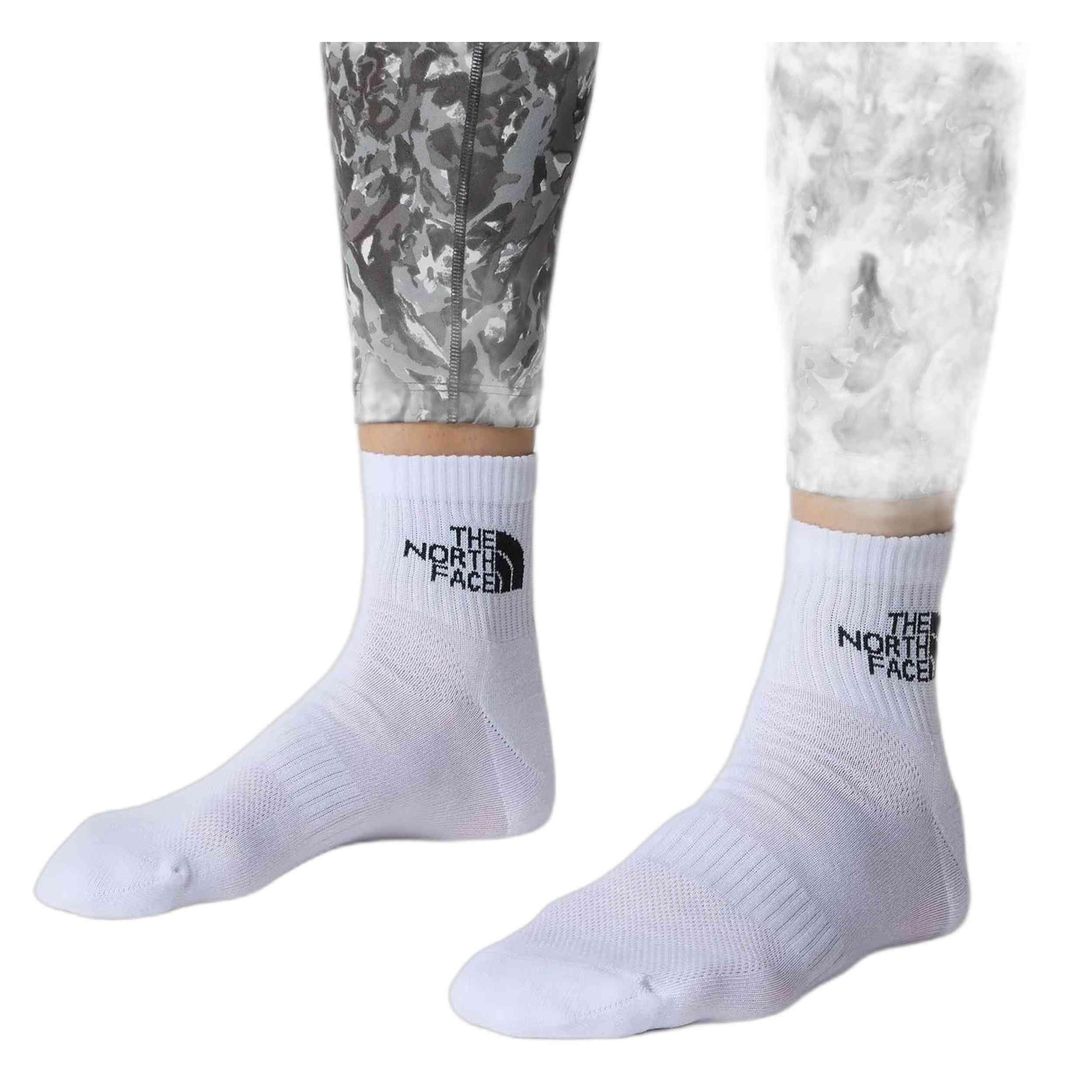 The North Face - Chaussettes The North Face Modèle Nf0a882gfn41 Pour Homme - Chaussettes - Blanc - 36 Xs - Decathlon