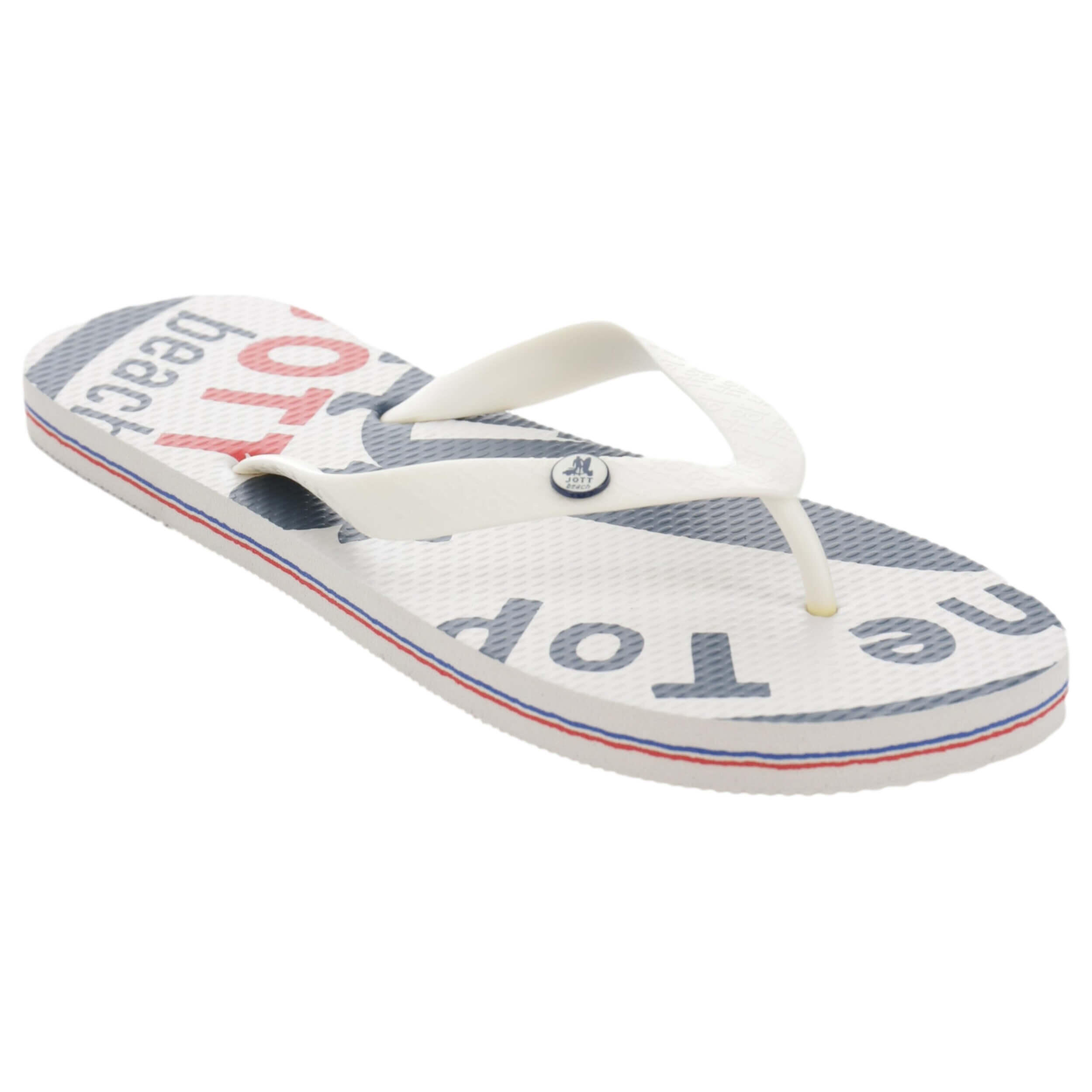Jott - Sandales Jott Flip Flops Pour Homme - Sandales - Blanc - Decathlon