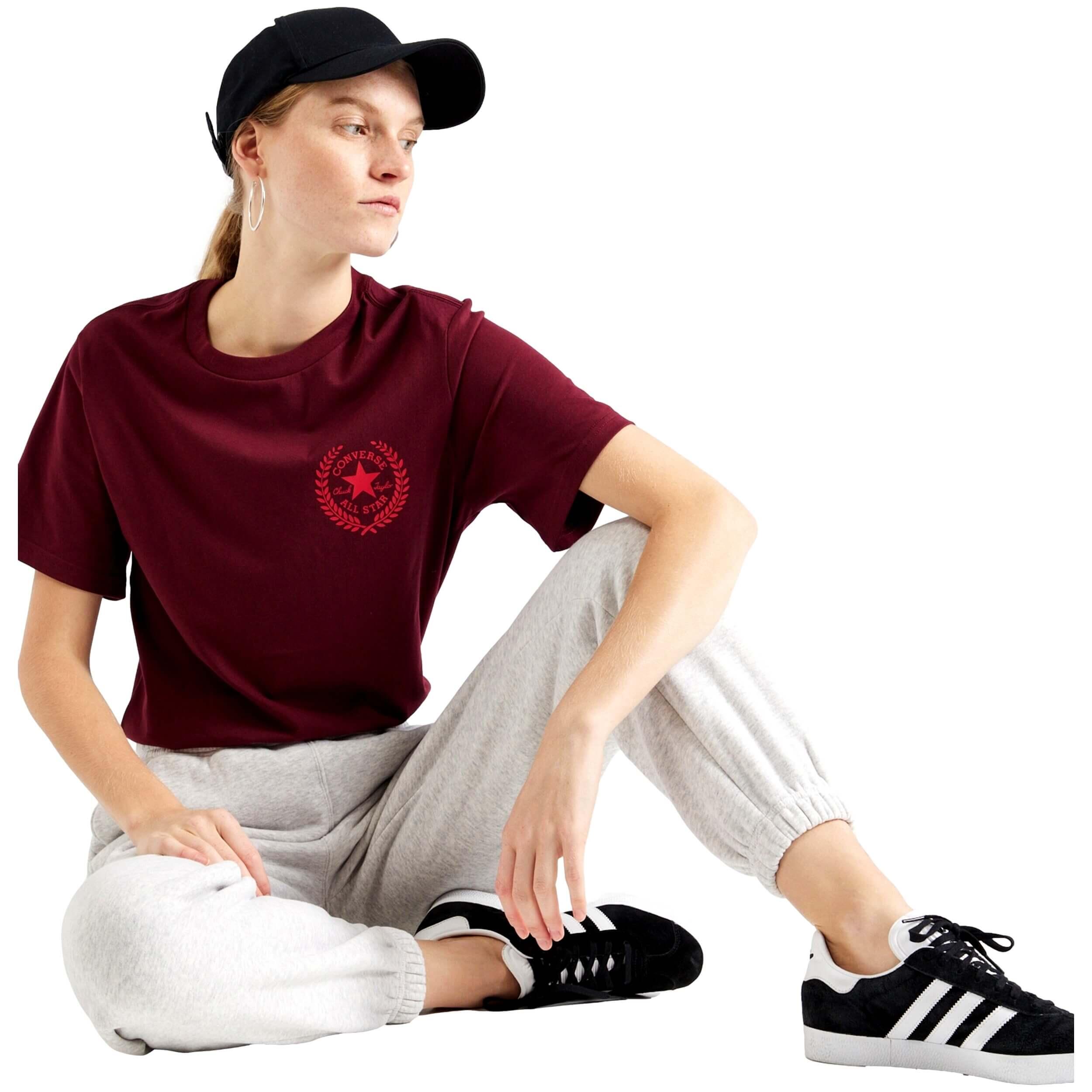 Fitnessriem Converse GF CHUCK RETRO GRAPHIC TEE voor unisex 5/5