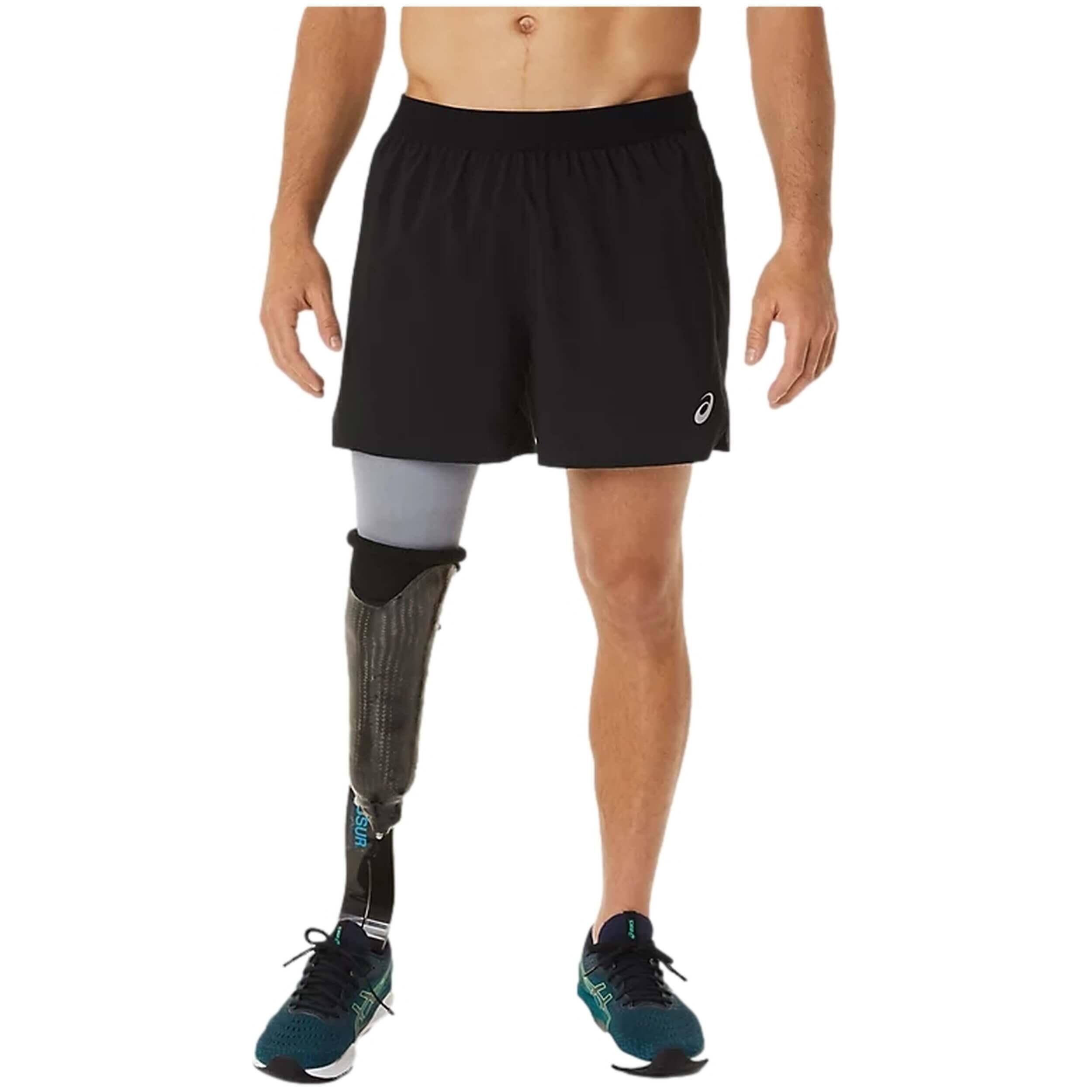 Calções asics road para homem