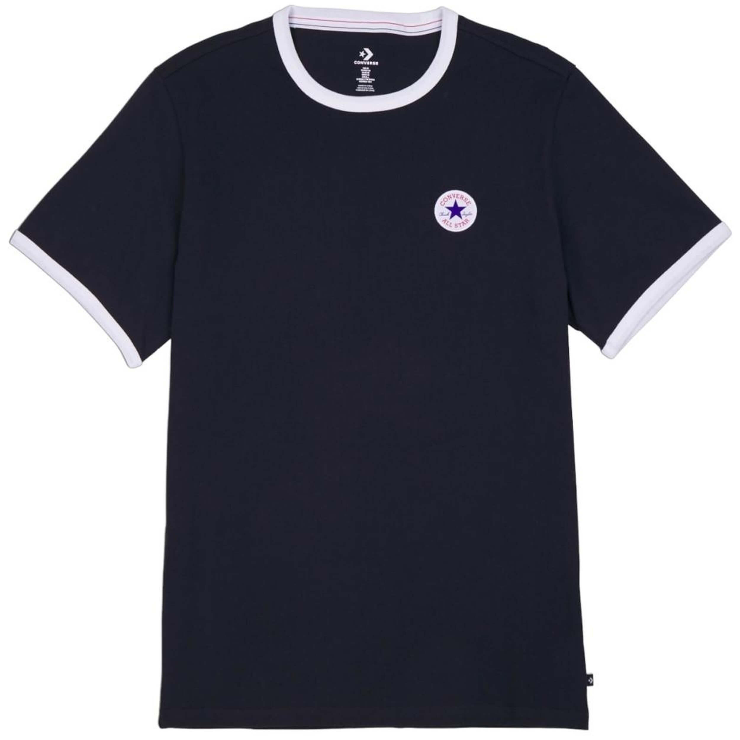 Converse - T-shirt Converse Modèle 10025909-a03 Pour Homme - T-shirt Manches Courtes - Noir - Decathlon