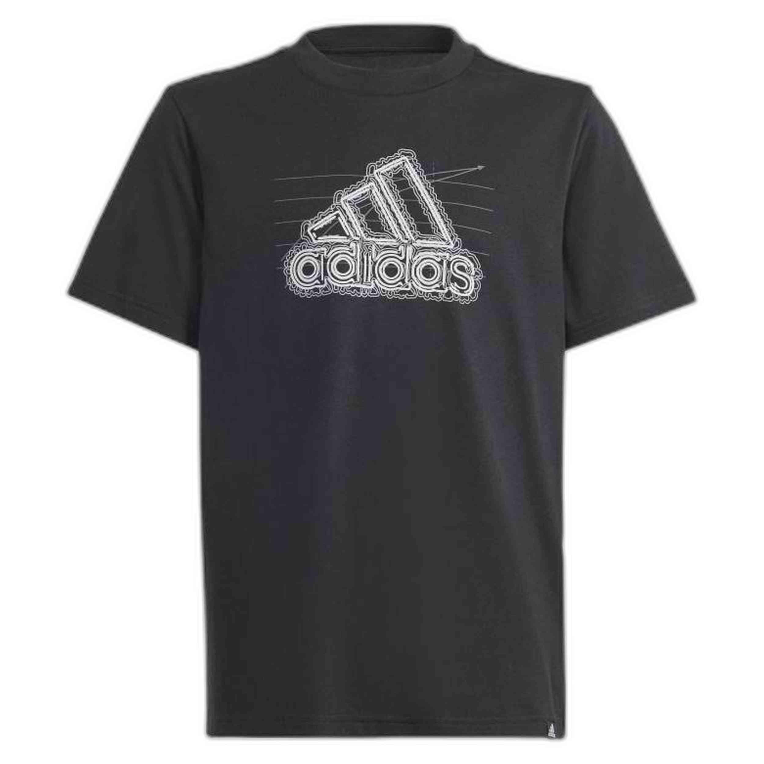 Maglia a maniche corte Adidas modello IM8324 per unisex ragazzi 4/4