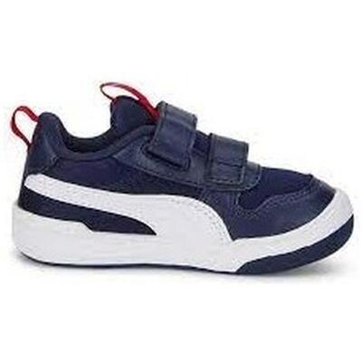 Zapatillas Marcha Niños Puma Multiflex Mesh V azul blanco