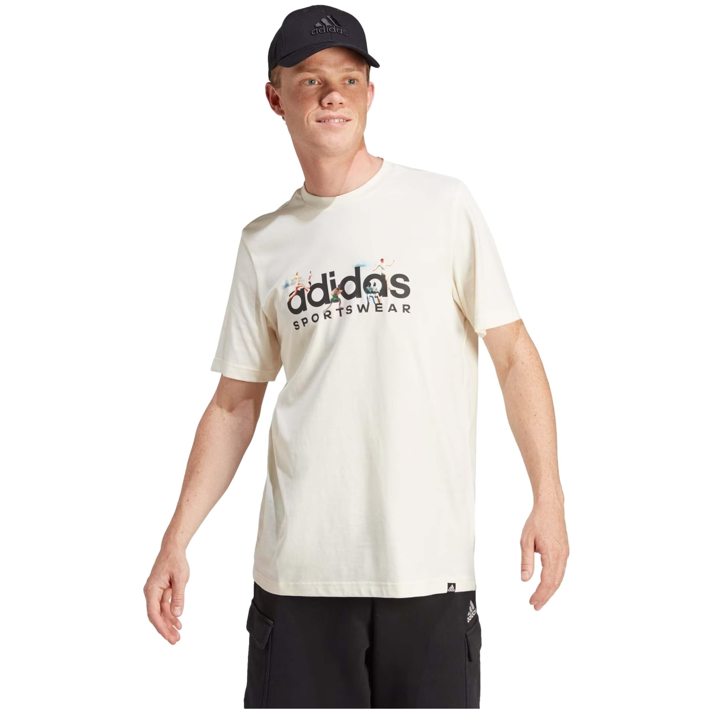 Maglia a maniche corte Adidas modello IM8305 per uomini 2/5