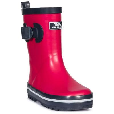 Trompet wellington laarzen voor kinderen/kinderen (roze dame)
