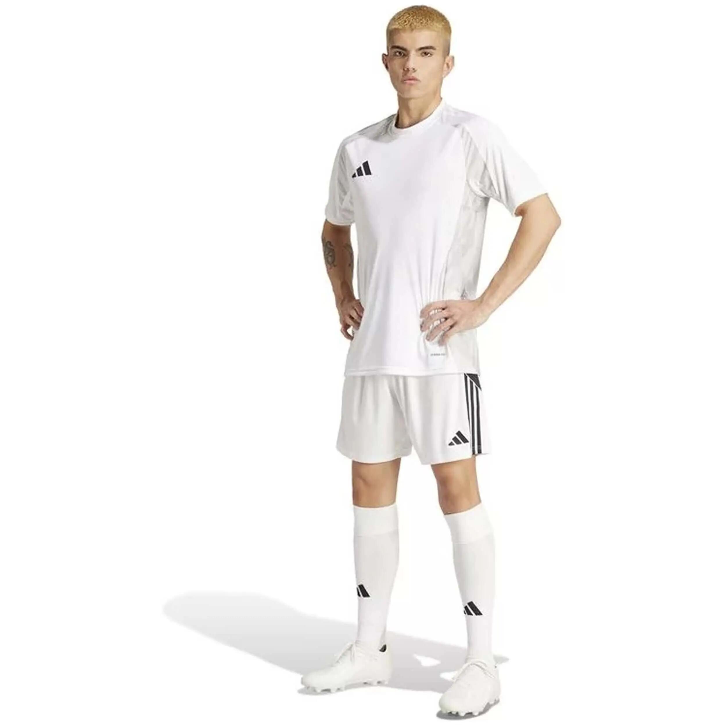 Curto Homem Adidas Tiro 24 Branco 4/6