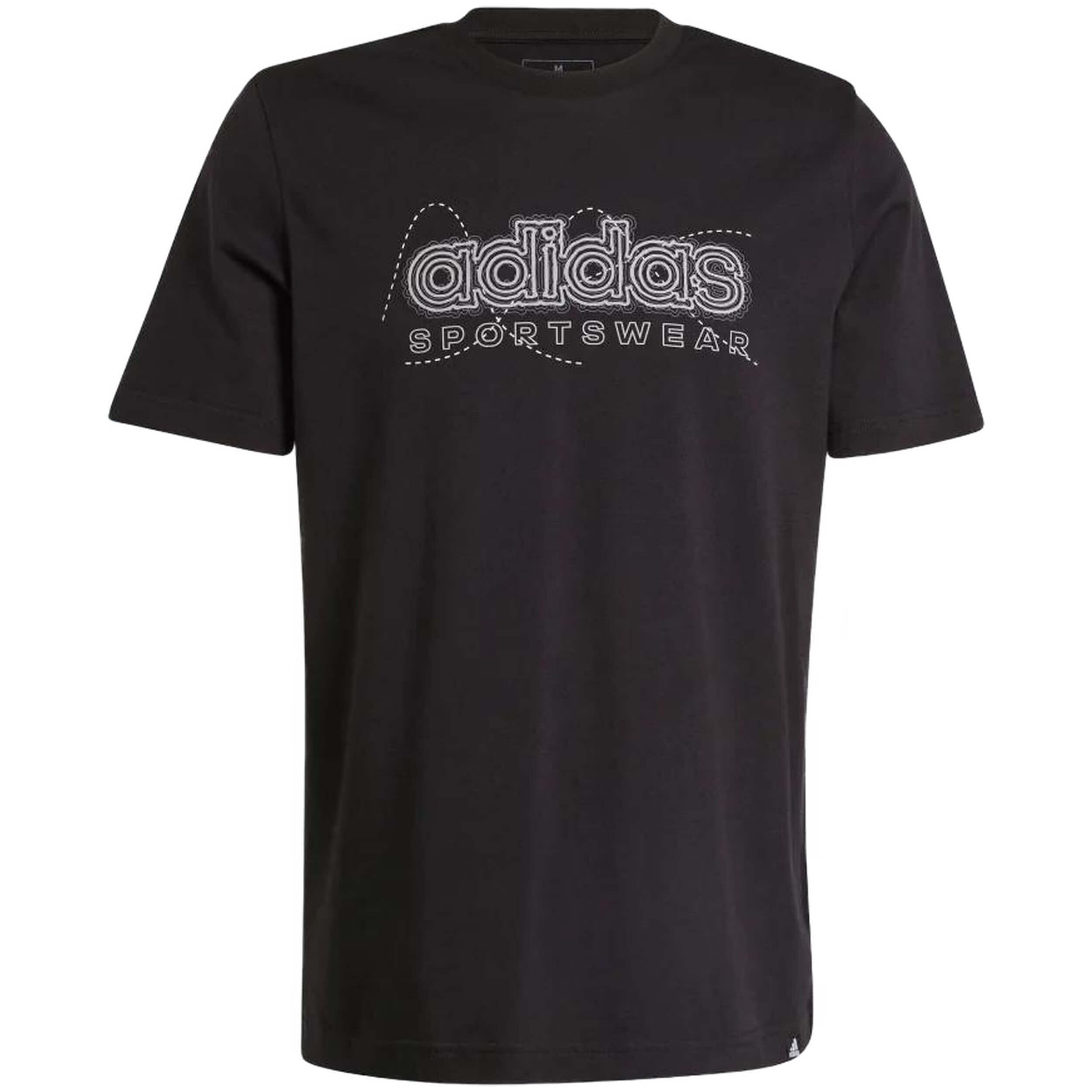 T-shirt met korte mouwen Adidas model IM8313 voor mannen 4/5