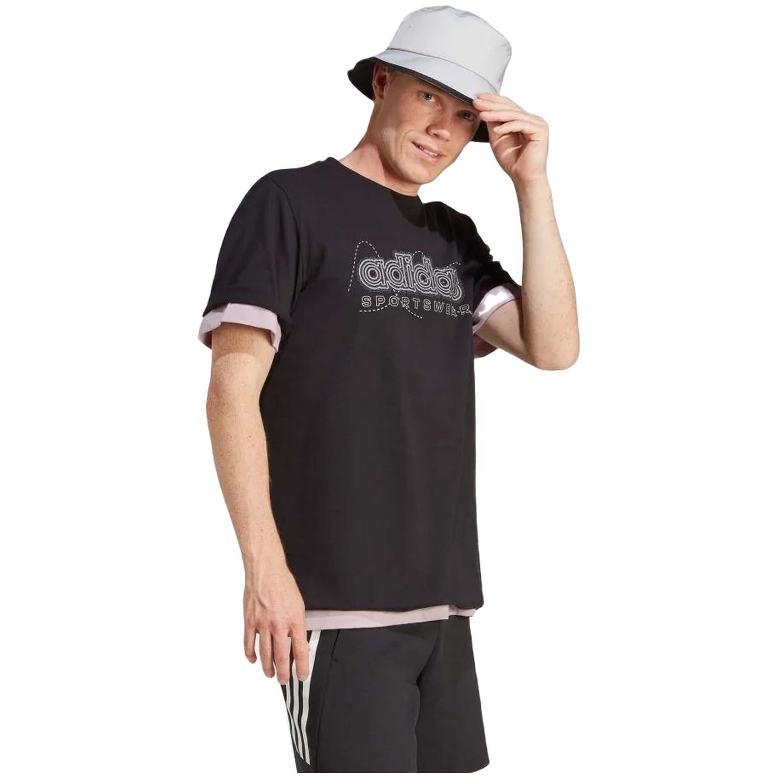 T-shirt met korte mouwen Adidas model IM8313 voor mannen 3/5