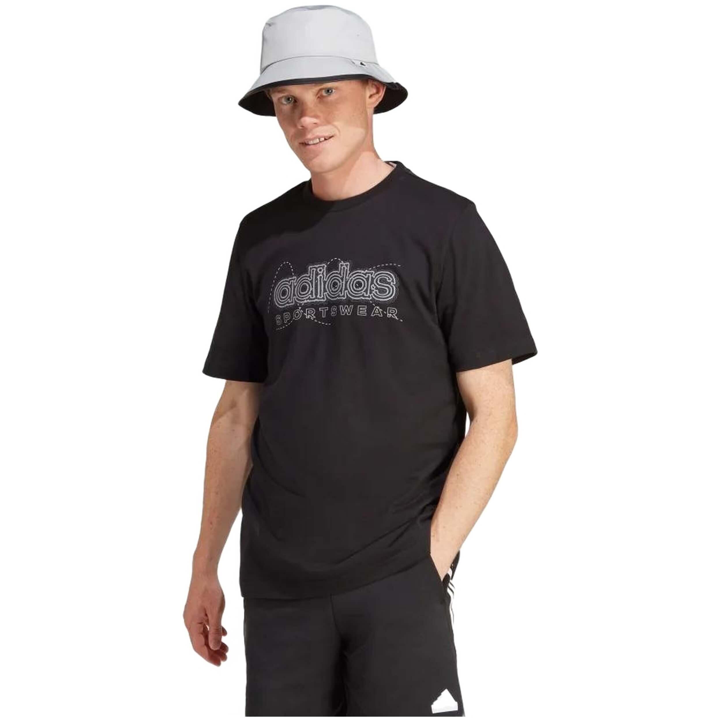 Adidas - T-shirt Adidas Modèle Im8313 Pour Homme - T-shirt Manches Courtes - Noir - Decathlon