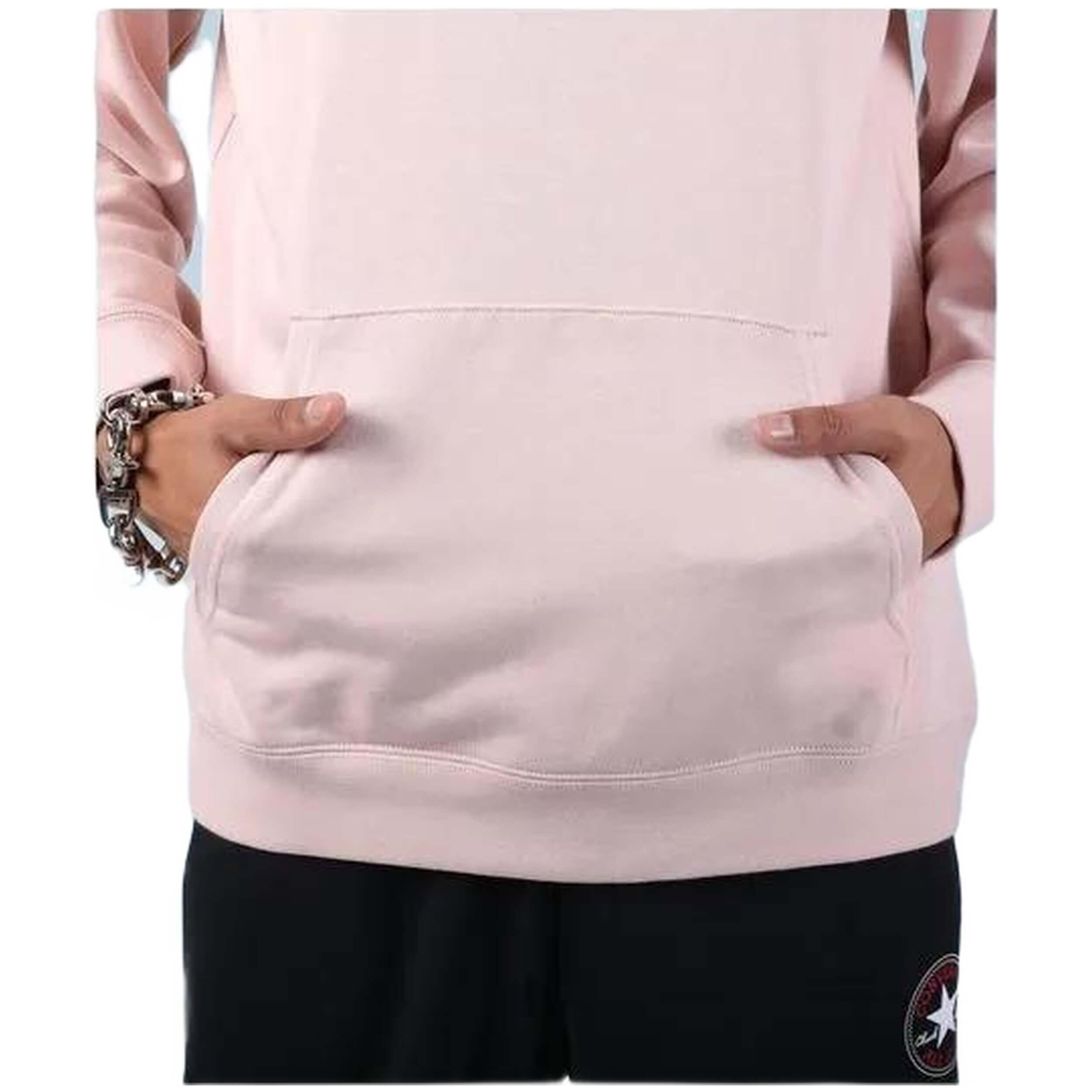 Sweat à capuche Converse modèle 10023874-A28 pour femmes 4/4