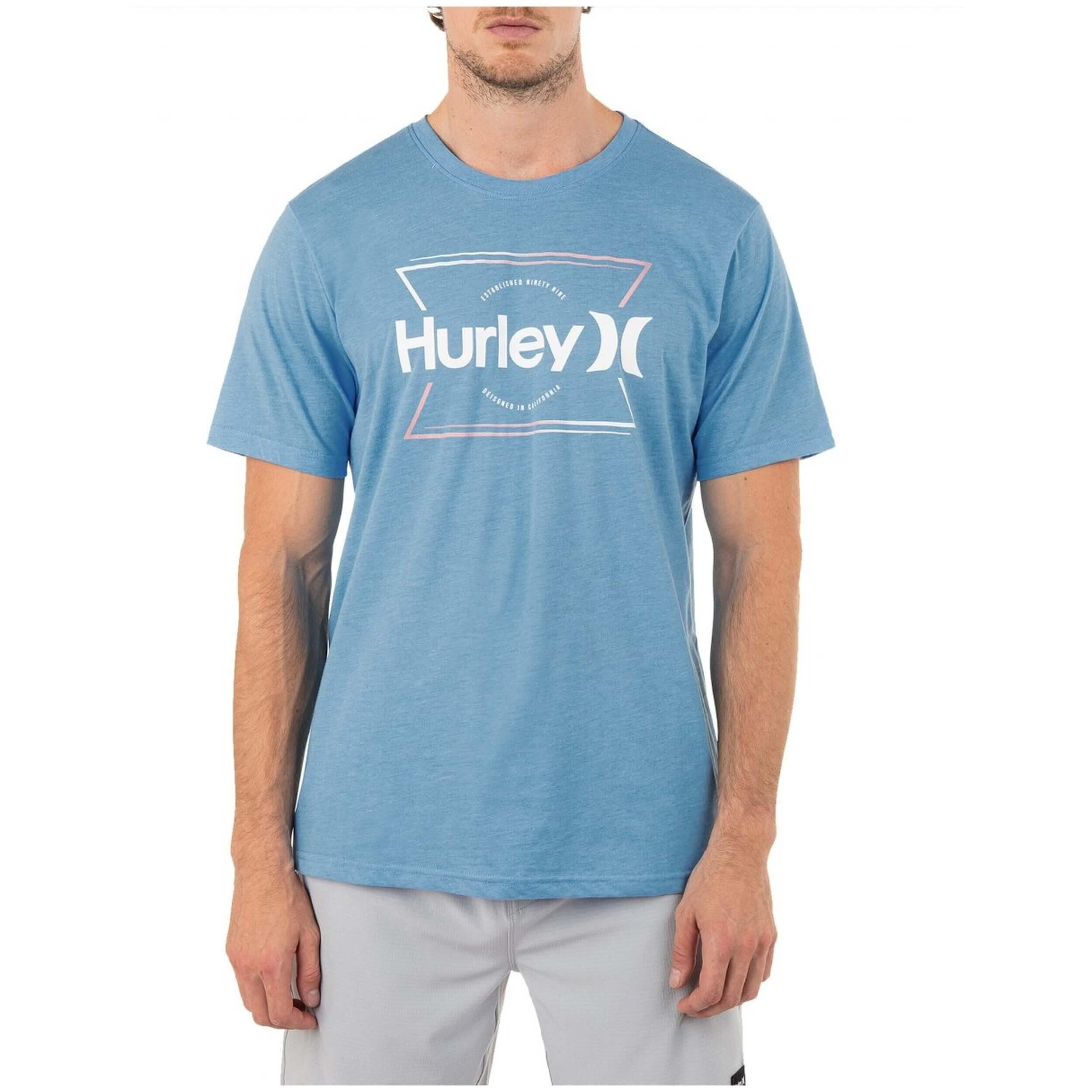 T-shirt Hurley modèle MTS0039360-H4056 pour unisexe 3/4
