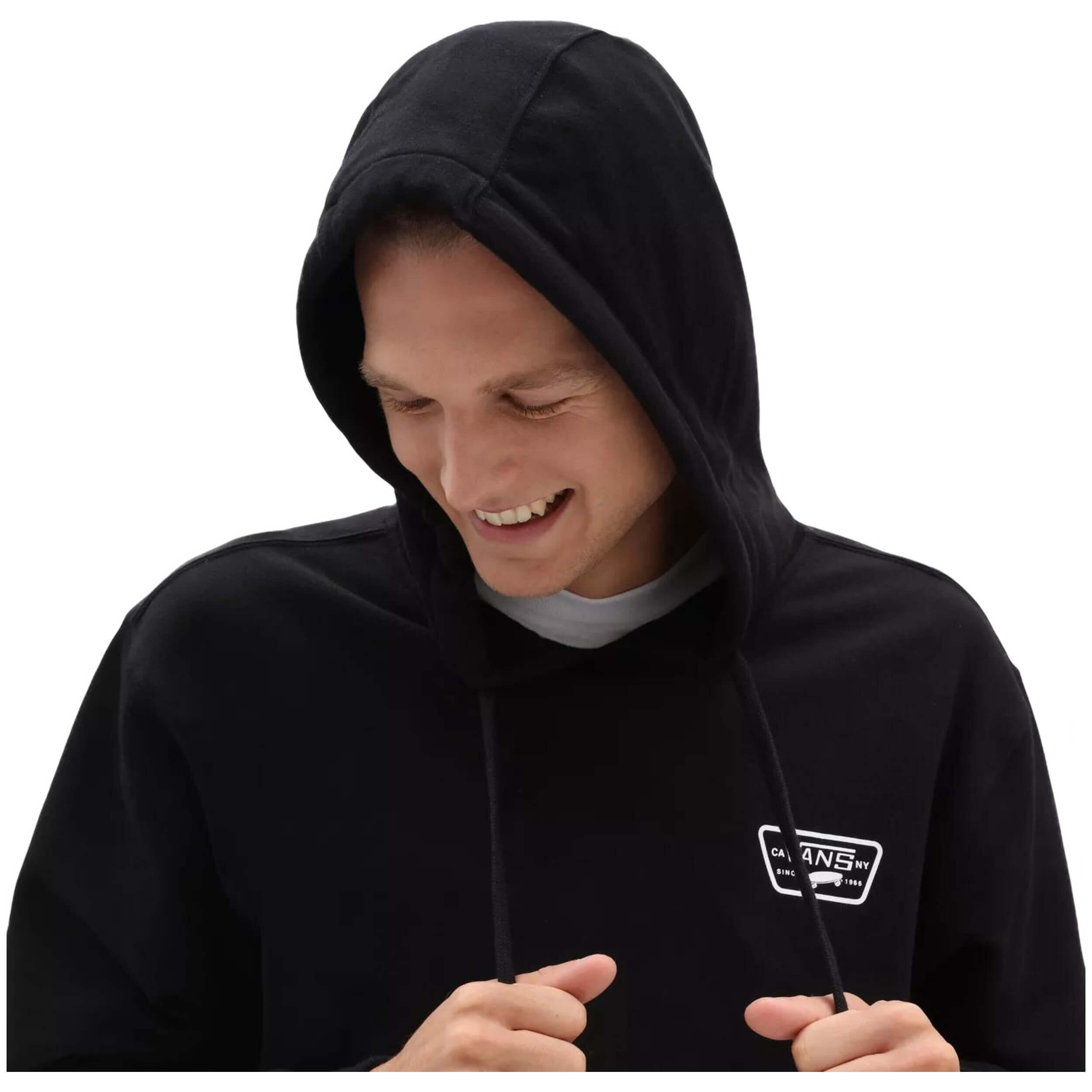 Felpa con cappuccio Vans modello VN0A45CJBLK1 per uomini 4/5