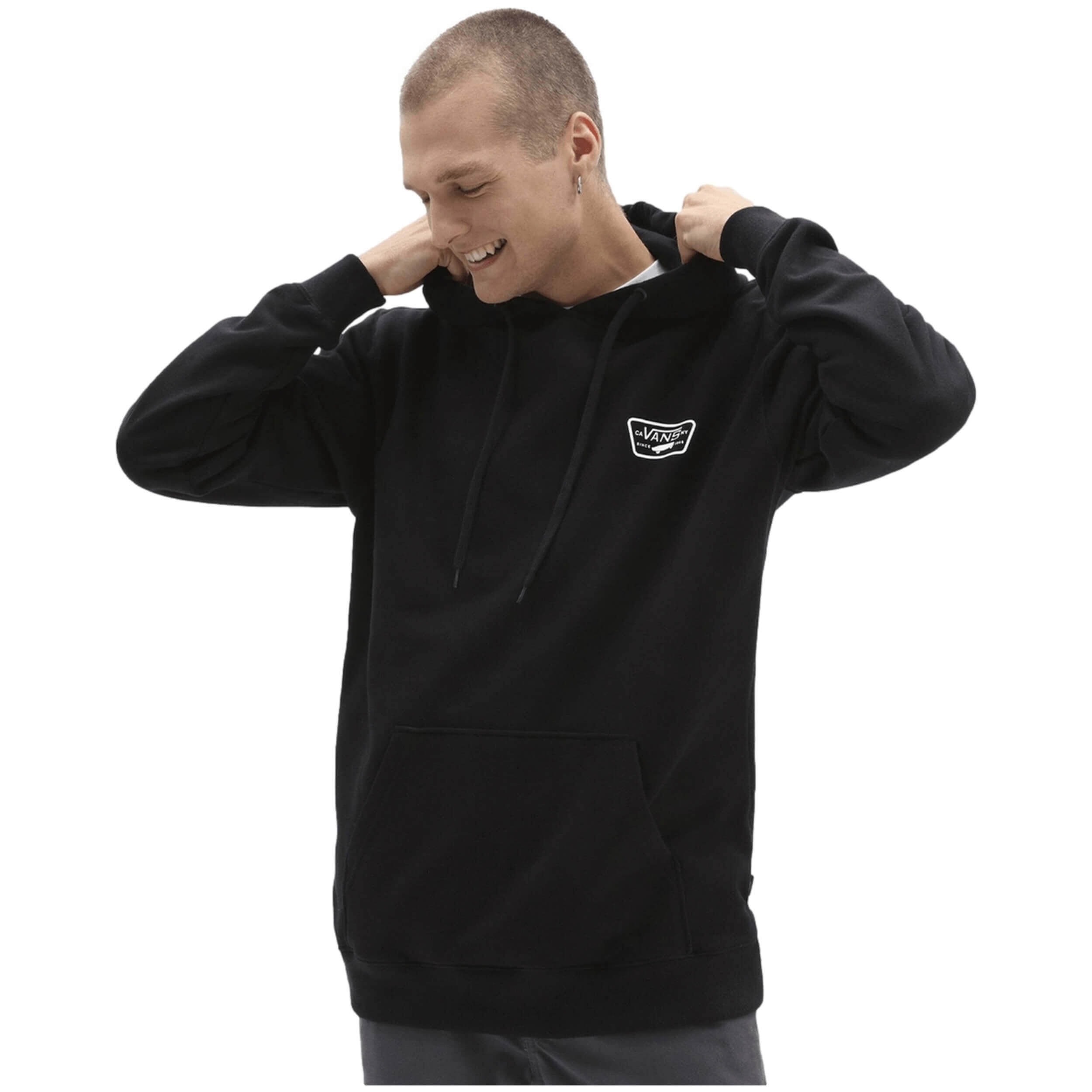Vans - Sweat À Capuche Vans Modèle Vn0a45cjblk1 Pour Homme - Sweat-shirt - Noir - Decathlon
