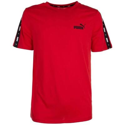 T-shirt met korte mouwen puma ess+ tape tee voor mannen
