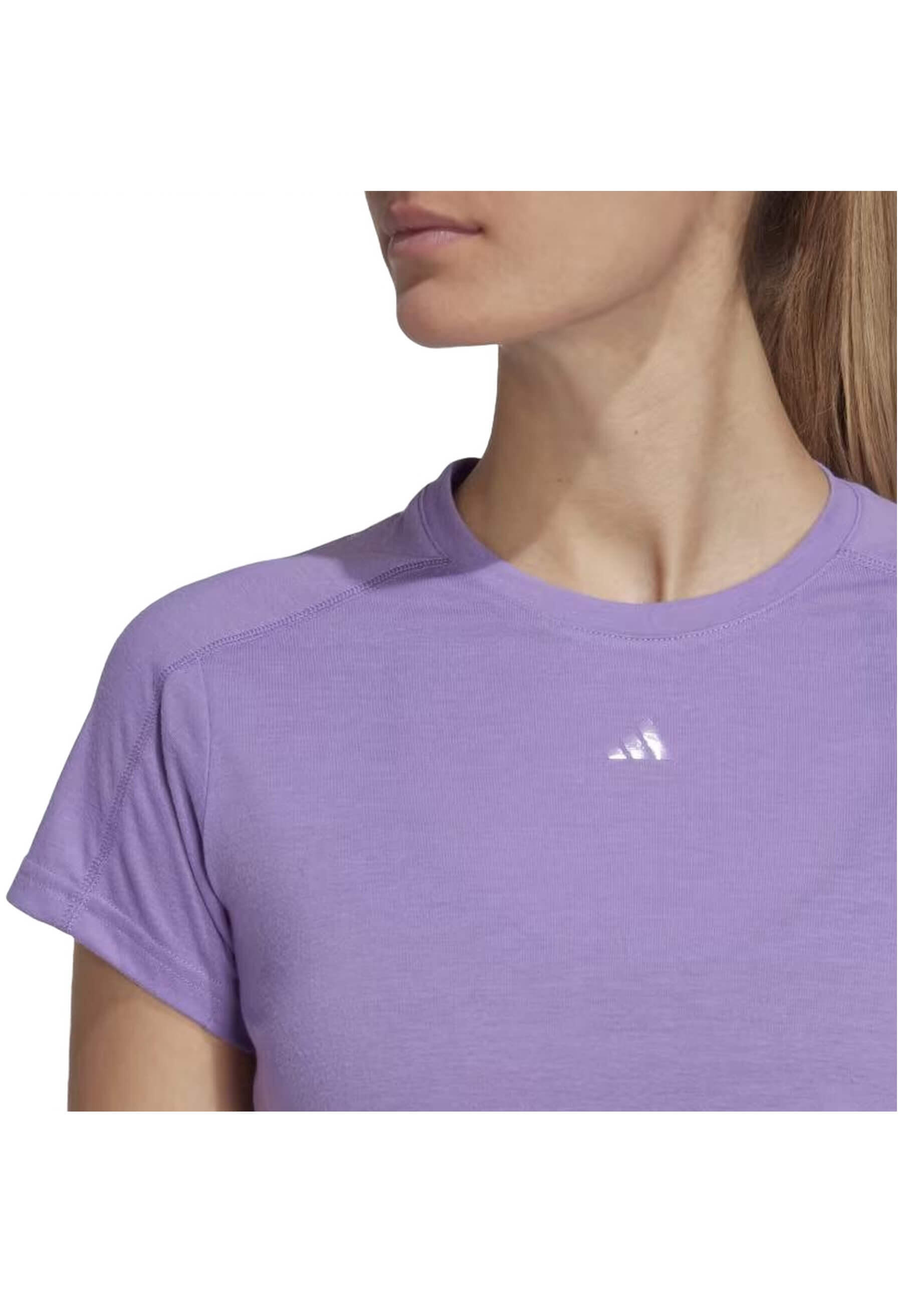 Maglia a maniche corte Adidas modello HR7790 per donne 5/5