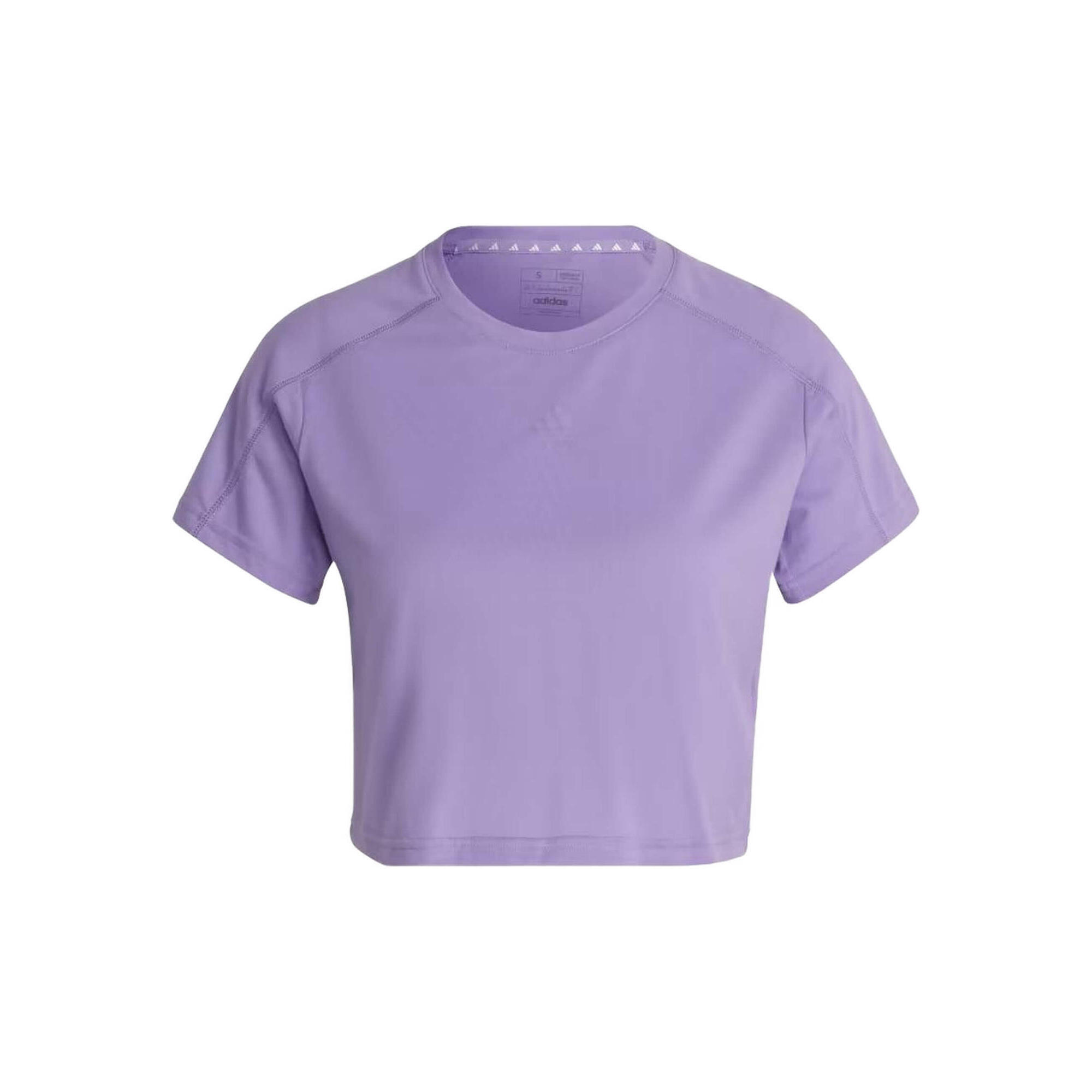 Adidas - T-shirt Adidas Modèle Hr7790 Pour Femmes - T-shirt Manches Courtes - Violet - Decathlon