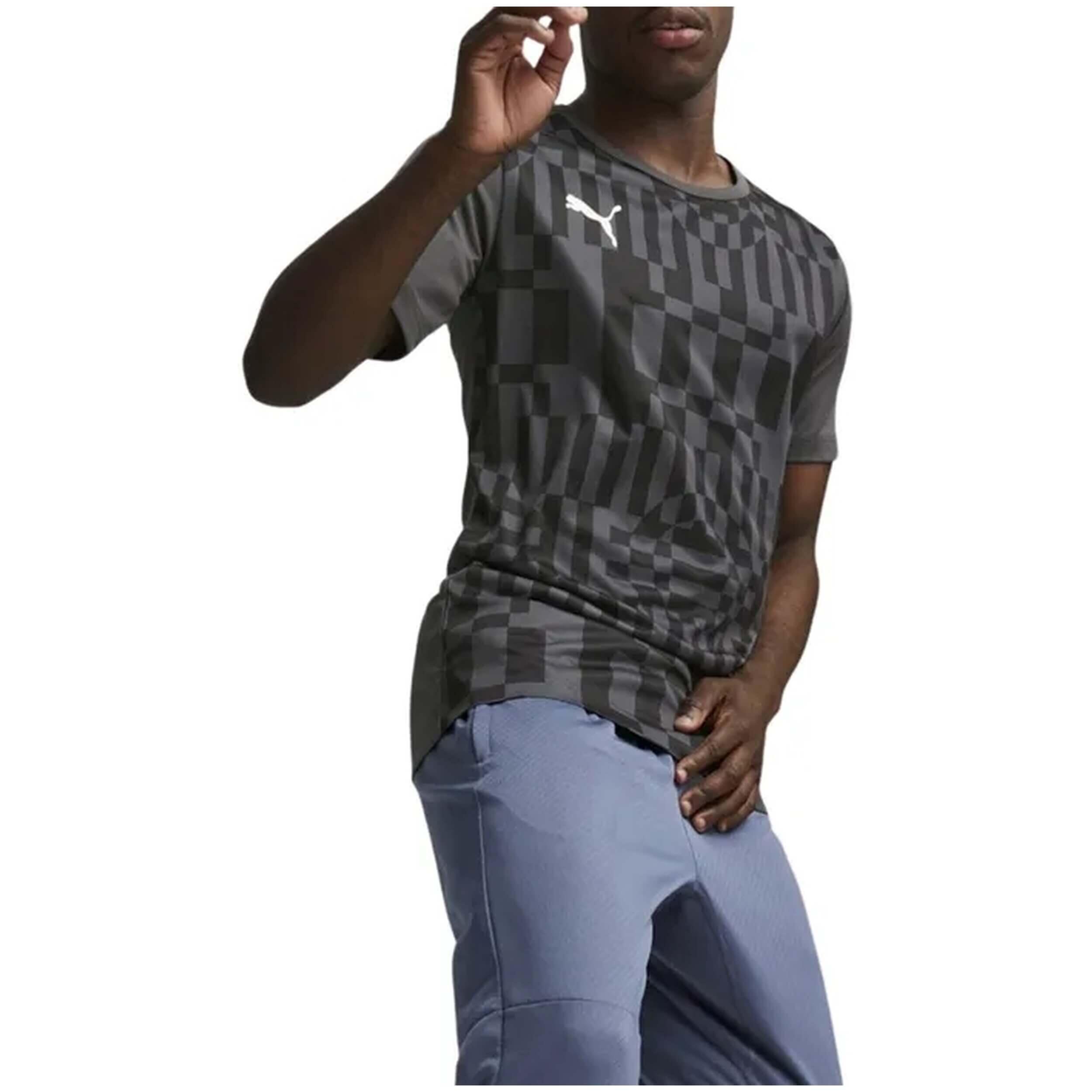 Maglia a maniche corte Puma IndividualRISE Graphic per uomini 3/5