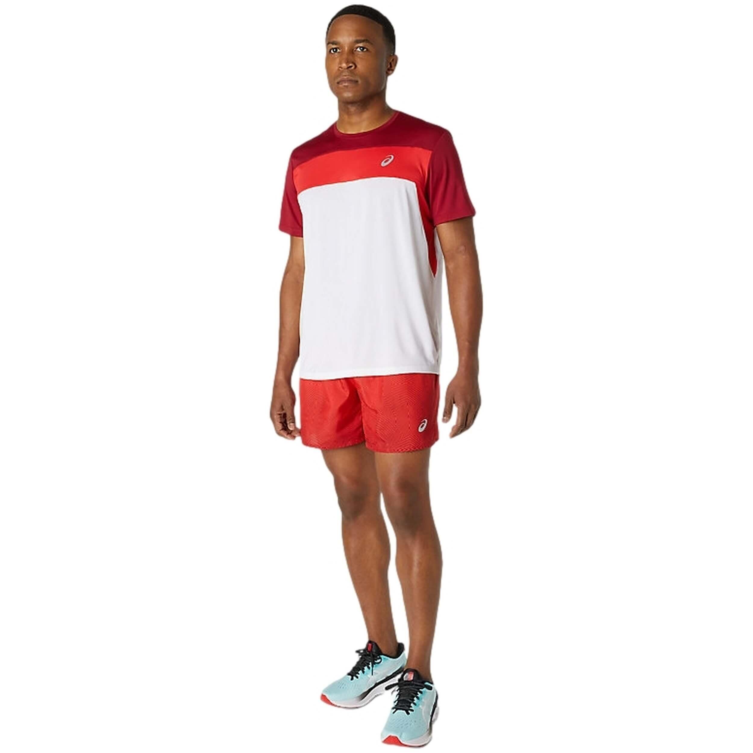 Pantaloncini Asics modello 2011C013-600 per uomini 5/5