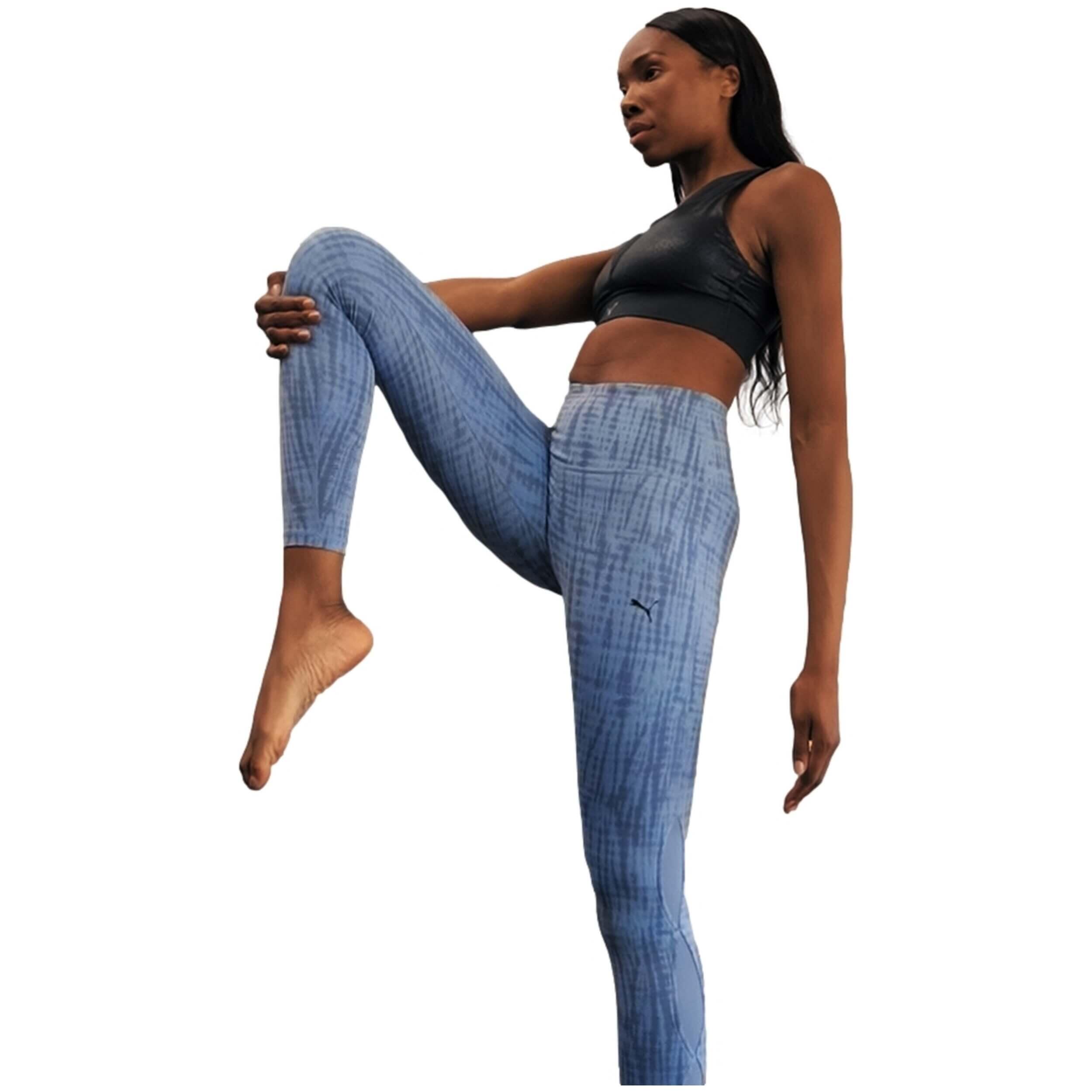 Mallas deportivas Puma Studio Aop Trend Tight para mujer 2/6
