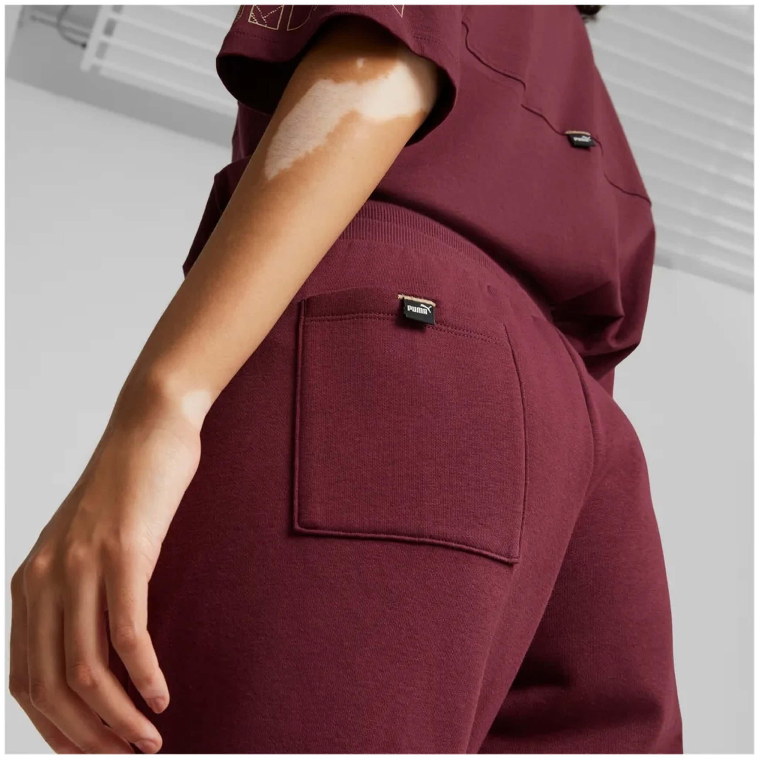 Pantaloni lunghi Puma Power Deco Glam per donne 4/5