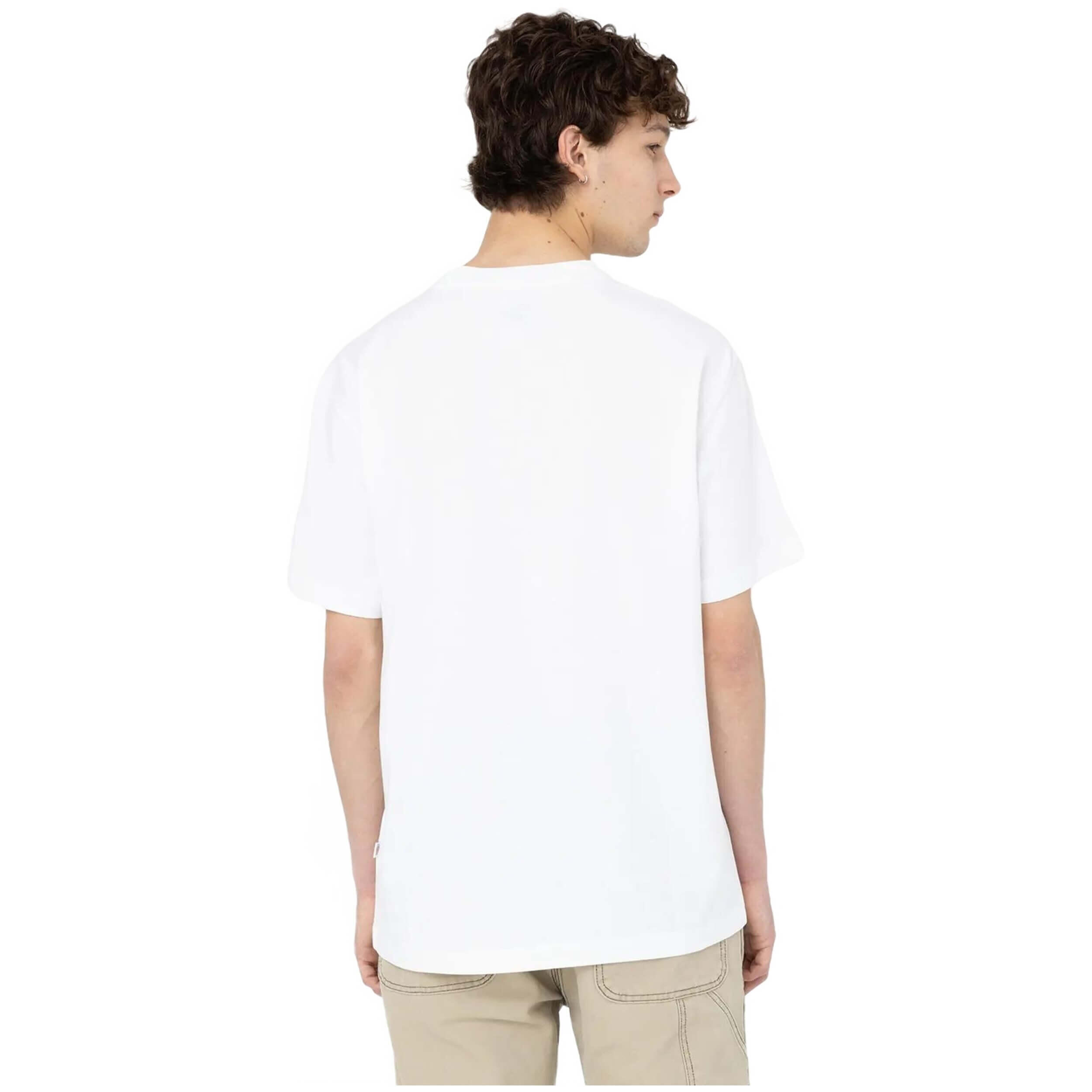 Maglia a maniche corte Dickies modello DK0A4YAIWHX1 per uomini 4/5