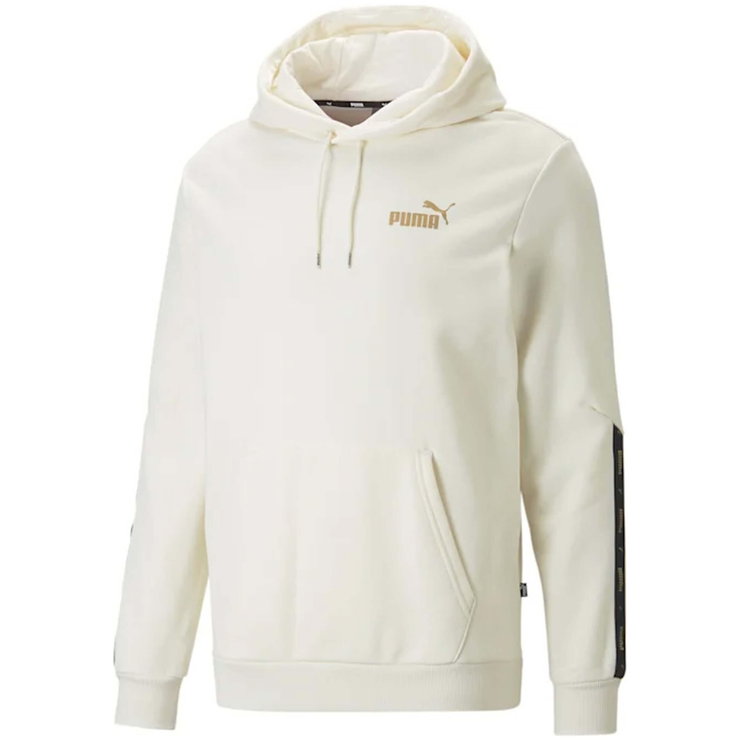 Felpa con cappuccio Puma modello 673984-65 per uomini 3/4