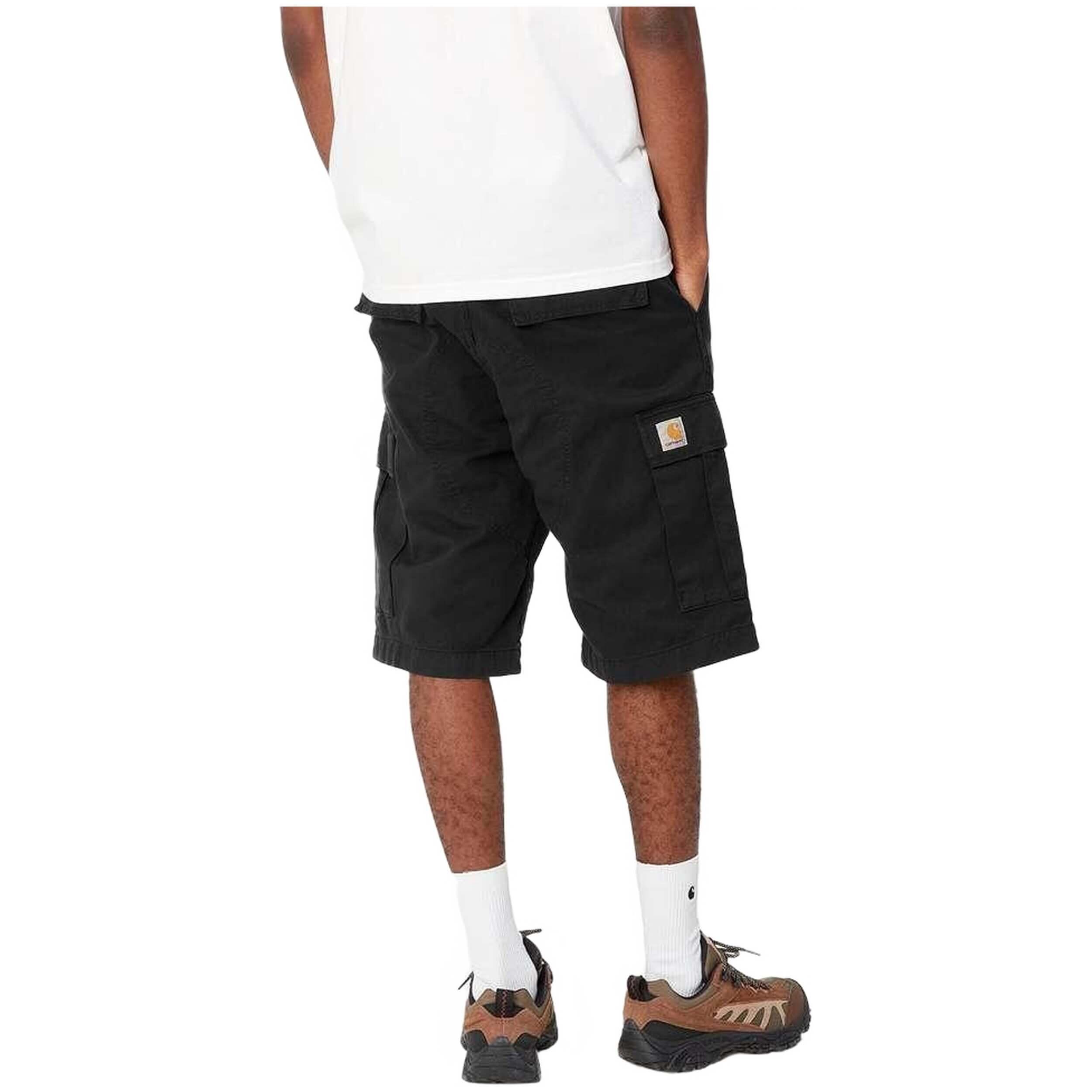 Pantaloncini Carhartt wip modello I031517-BLACK per uomini 4/5