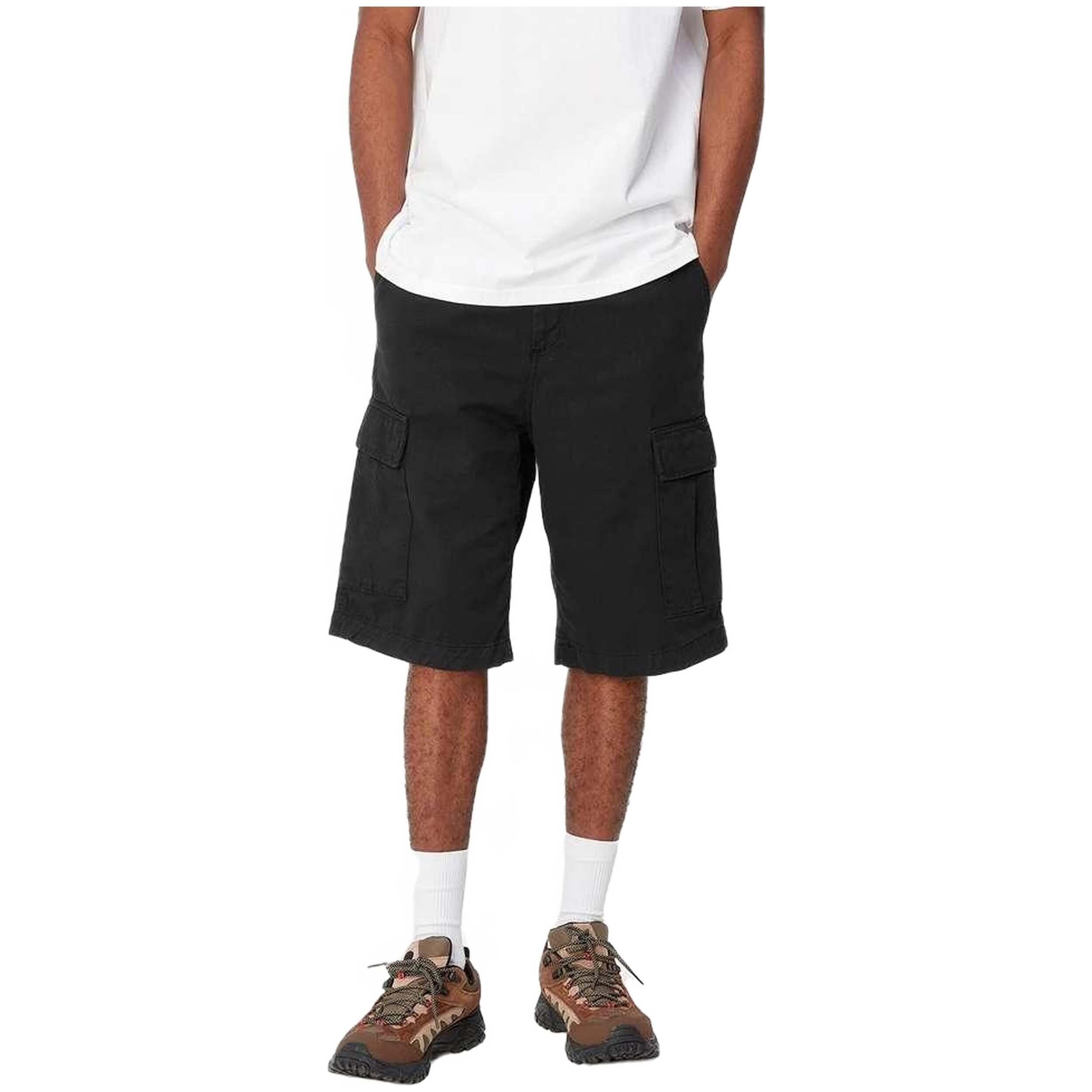 Pantaloncini Carhartt wip modello I031517-BLACK per uomini 3/5