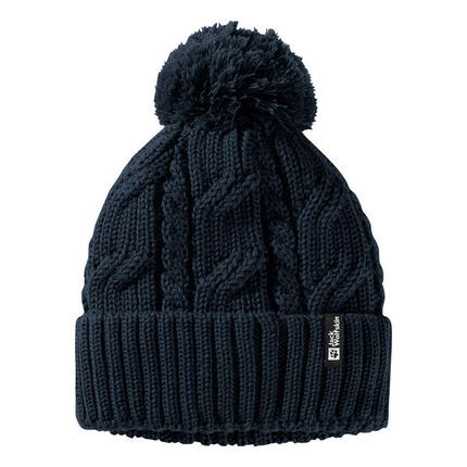 Mütze weich atmungsaktiv wärmend Damen - Pompom Beanie
