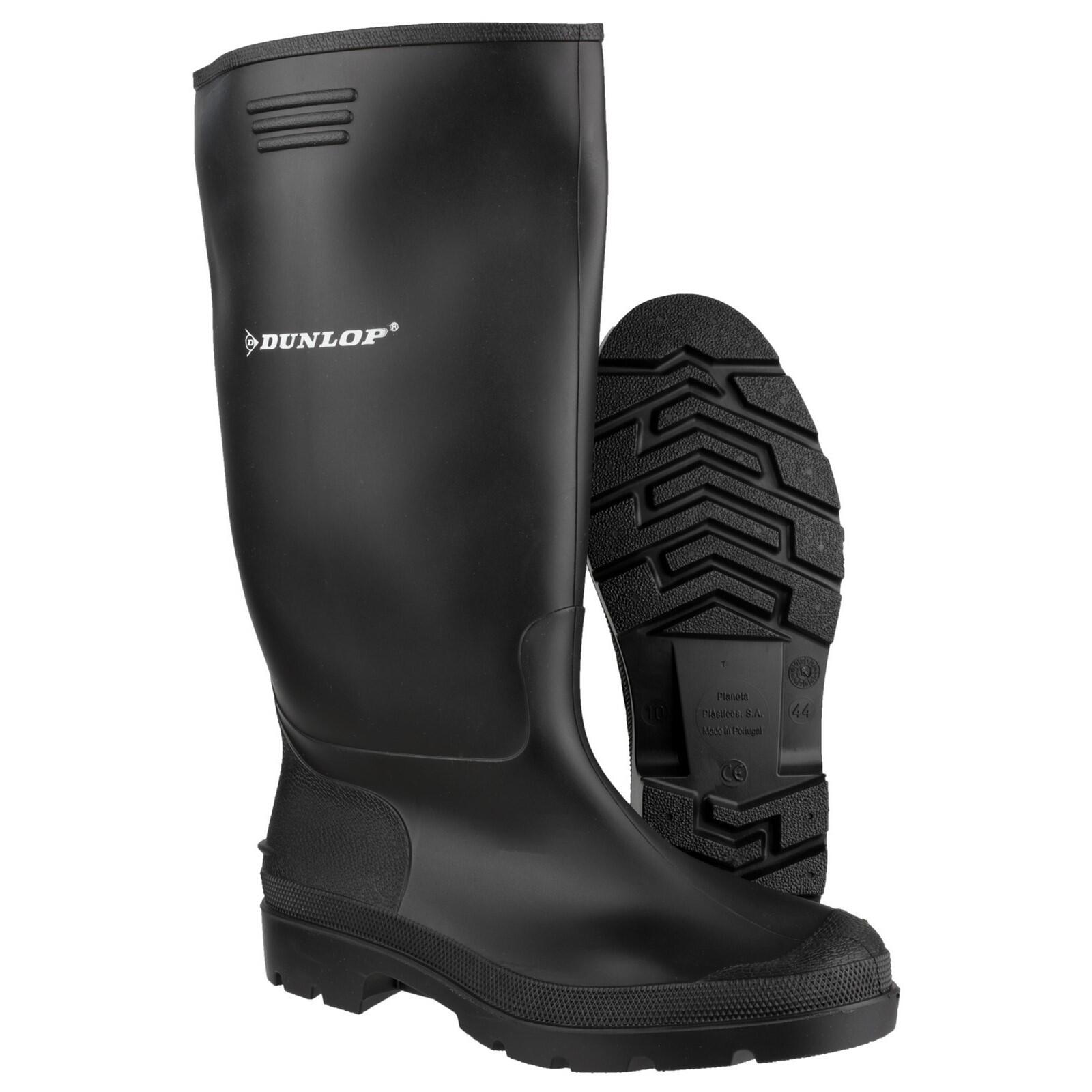 Pricemastor Plain Rubber Wellingtons BLACK 4/5