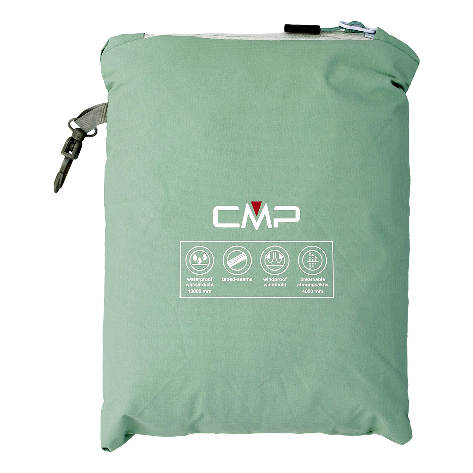 CMP Damen Regenjacke Woman Rain Jacket Fix Hood 39X6636 4/6