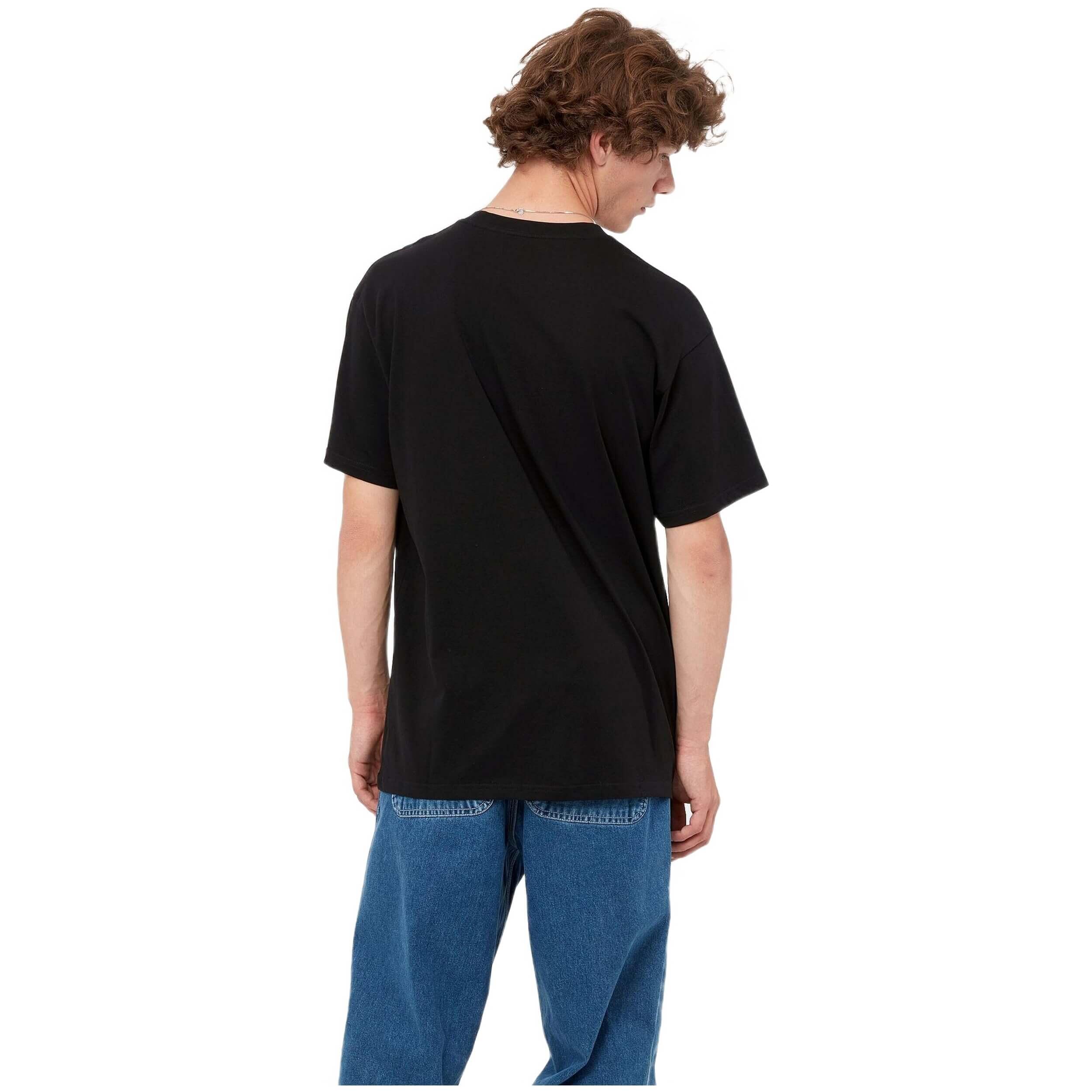 T-shirt Carhartt wip modèle I030435-BLACK pour homme 2/5