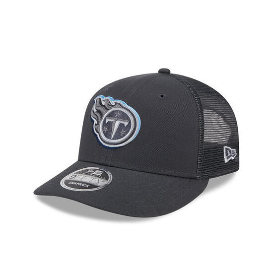 New Era 9FIFTY Snapback Cap Tennessee Titans NFL24 Draft LP950 grau