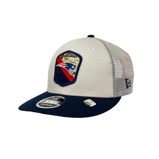 New Era 9FIFTY Cap Snapback NFL23 Salute To Service New England Patriots creme
