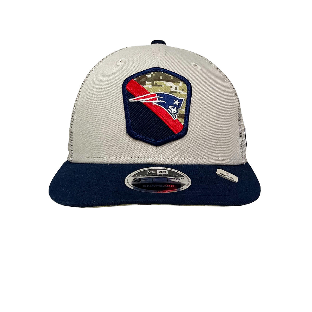New Era 9FIFTY Cap Snapback NFL23 Salute To Service New England Patriots creme 2/5