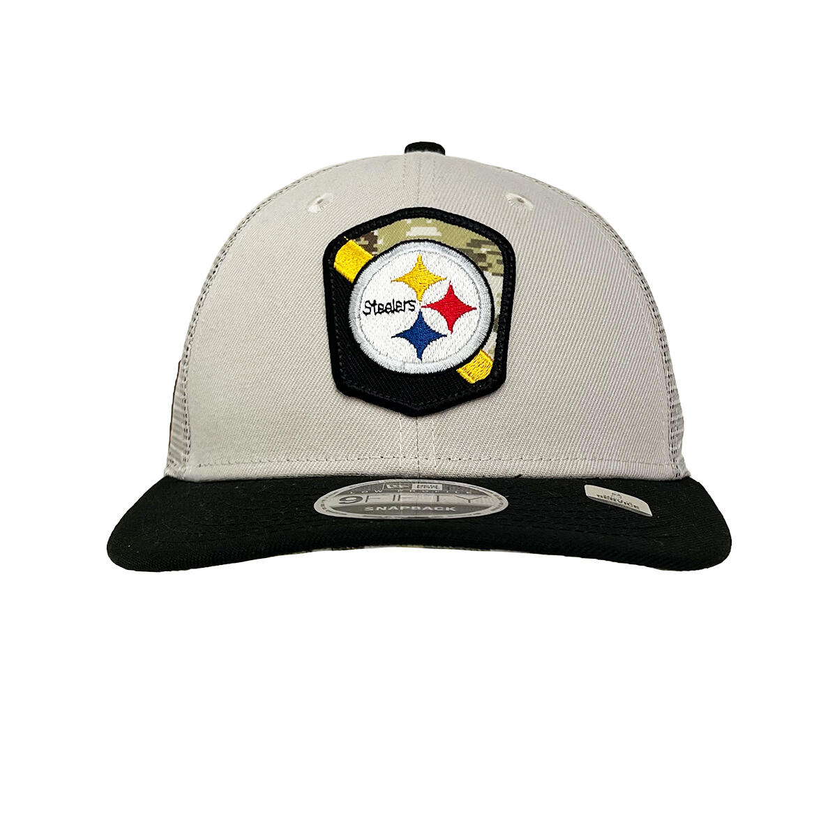 New Era 9FIFTY Cap Snapback NFL23 Salute To Service Pittsburgh Steelers creme 2/5
