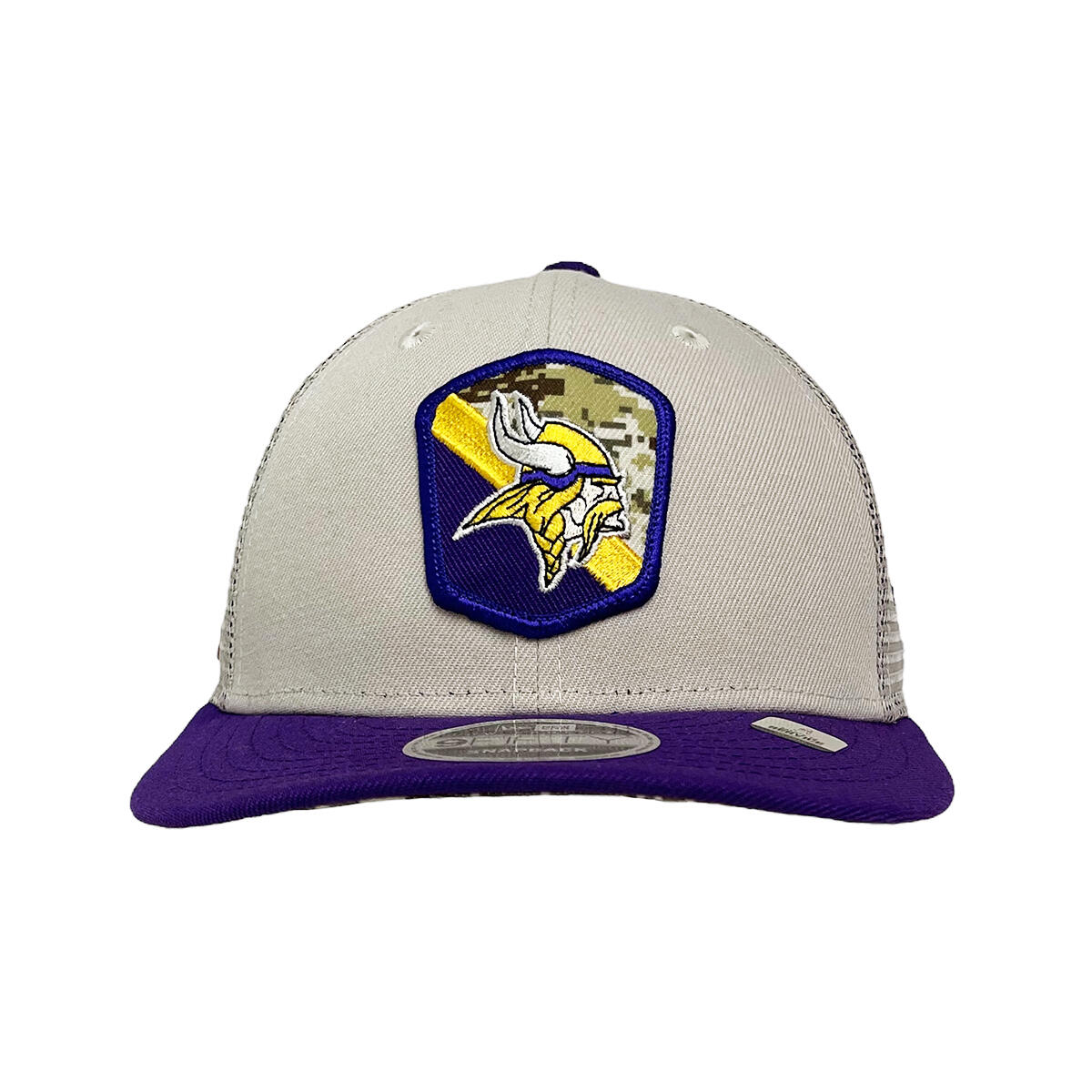New Era 9FIFTY Cap Snapback NFL23 Salute To Service Minnesota Vikings creme 2/5