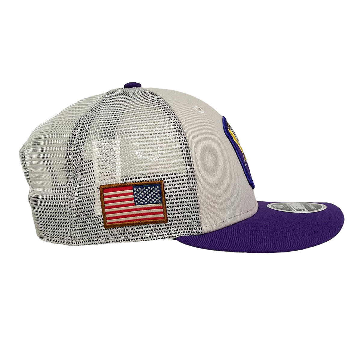 New Era 9FIFTY Cap Snapback NFL23 Salute To Service Minnesota Vikings creme 4/5