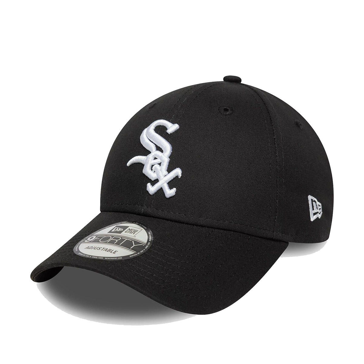 Casquette MLB Chicago White Sox New Era Side Patch 9FORTY Noir 3/6