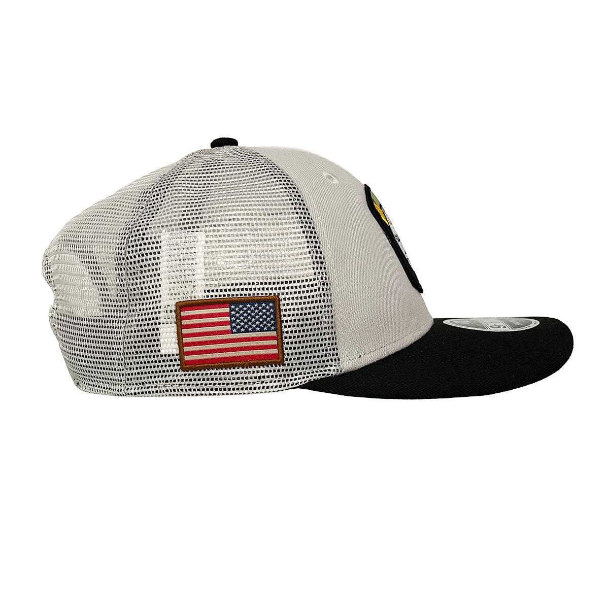 New Era 9FIFTY Cap Snapback NFL23 Salute To Service Pittsburgh Steelers creme 4/5