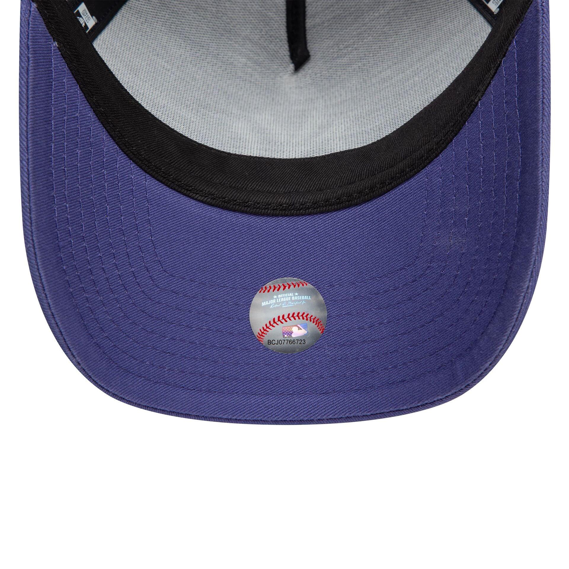 New Era New York Yankees Kappe Violett/Weiß für Erwachsene 5/5