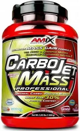 Carbojet Mass Professional - 3kg Fruits Rouges de Amix Nutrition