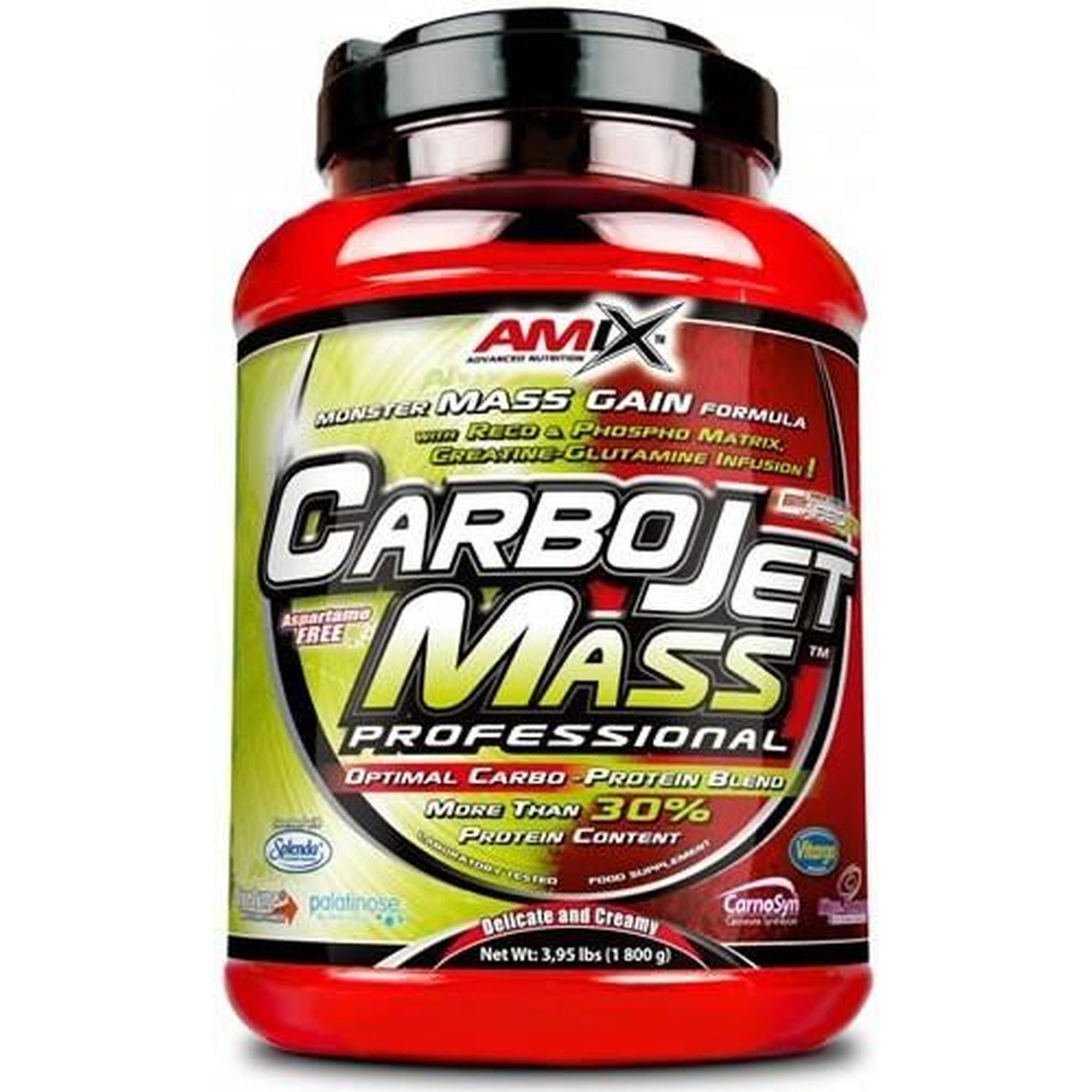 Amix - Carbojet Mass Professional - 1,8kg Chocolat De Amix Nutrition - Maltodextrine - Decathlon