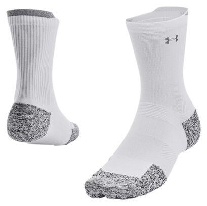 Under Armour ArmourDry Run Cushion Mid-High Socks White Unisex