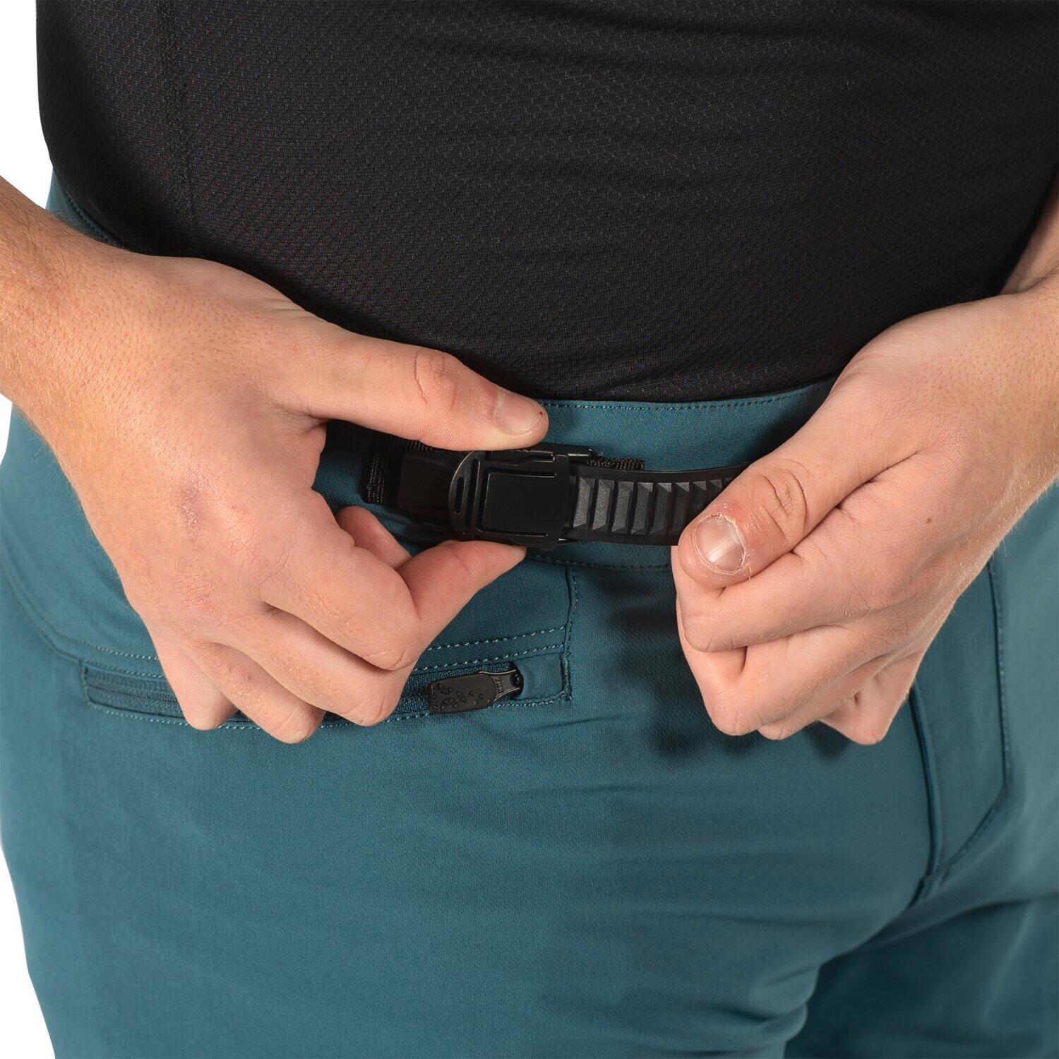 Pantaloni MTB lunghi Gravity 4.0 leggeri e ventilati Blu Uomo 5/7